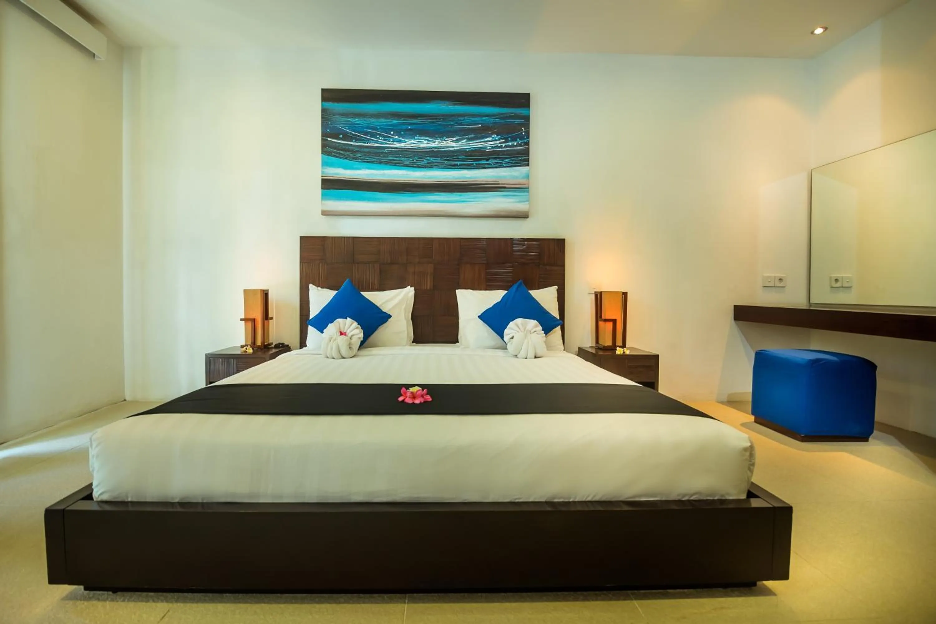 Bed in Arama Riverside 5 Bedrooms by Villas Direct Bali