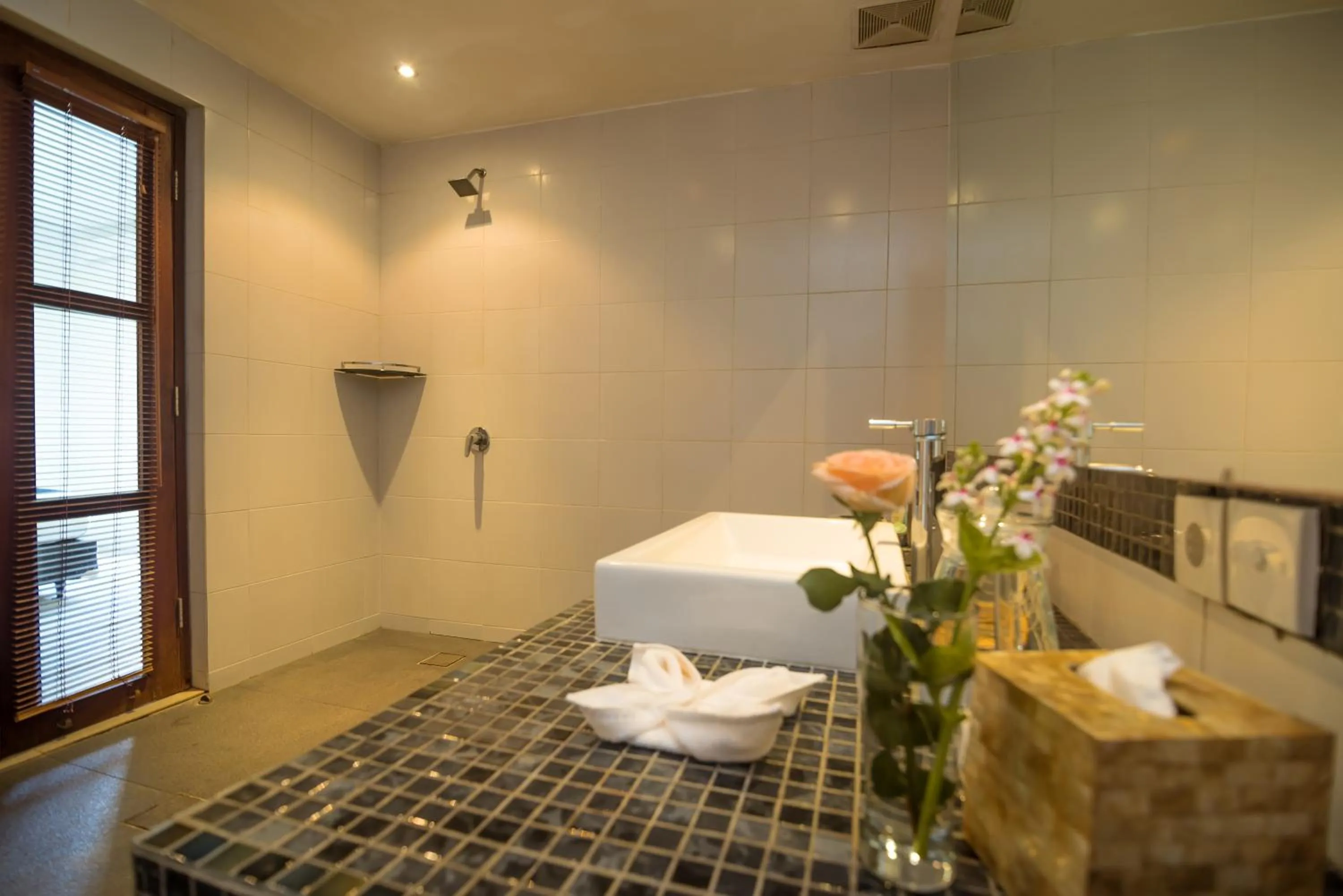 Shower in Arama Riverside 5 Bedrooms by Villas Direct Bali