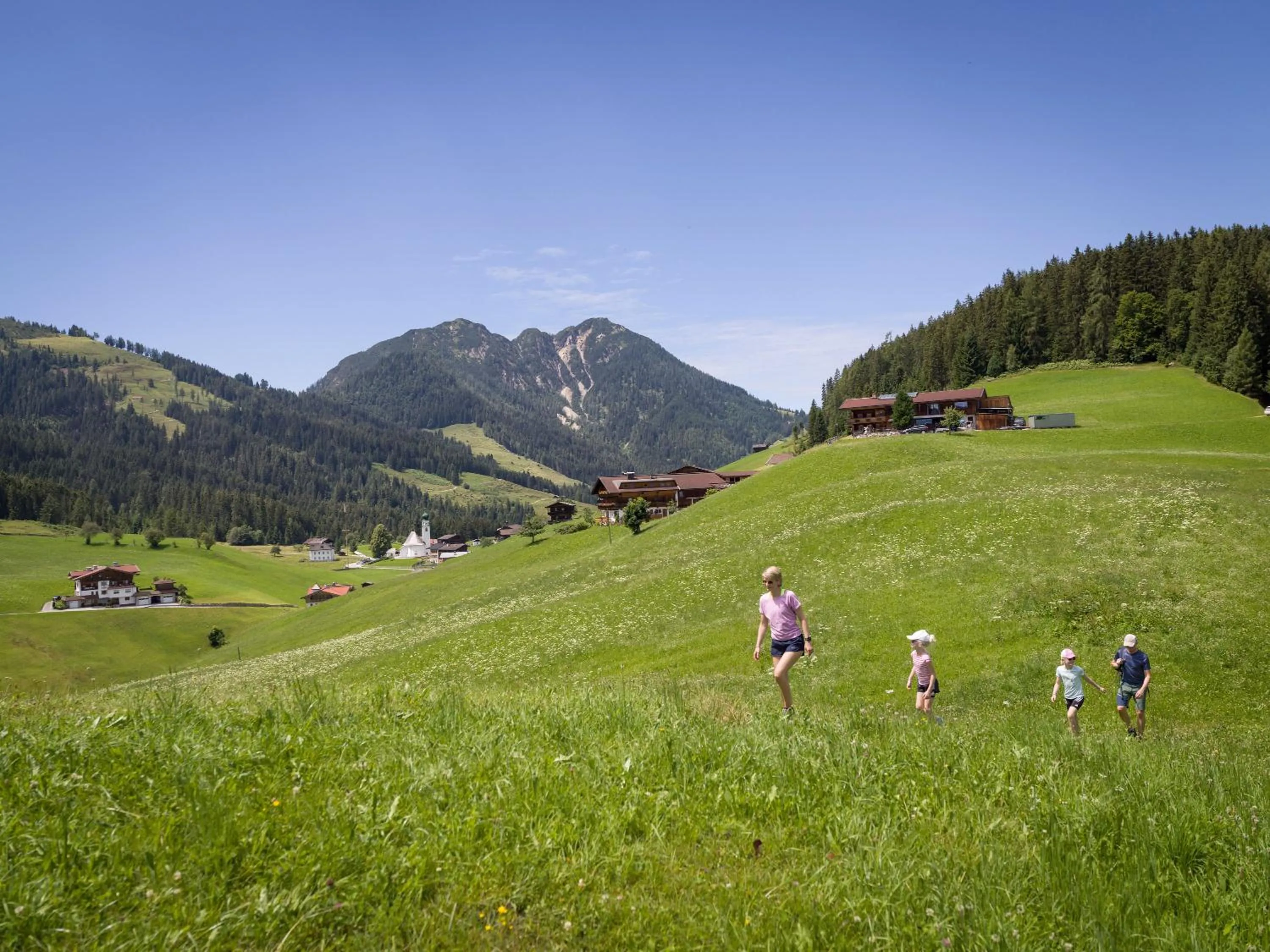 Hiking in Gasthof Almhof