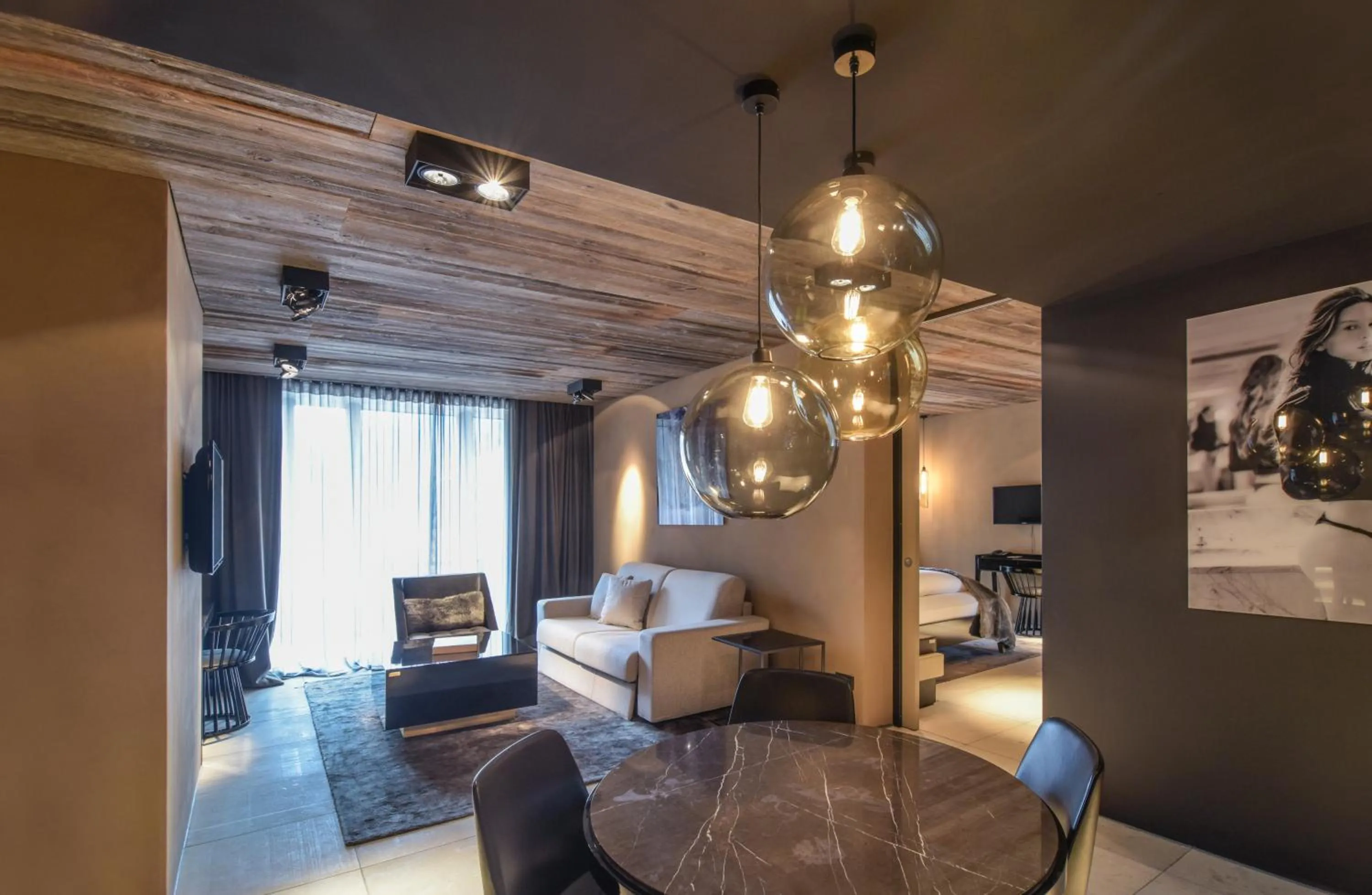 Living room in Hotel Zhero – Ischgl/Kappl