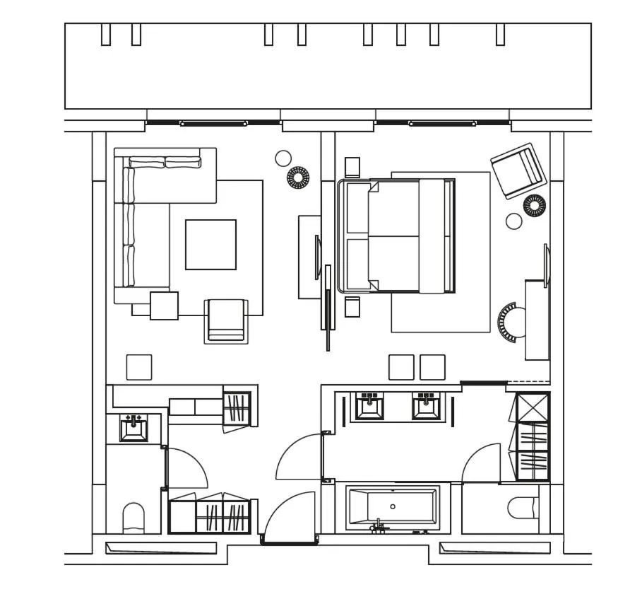 Photo of the whole room in Hotel Zhero – Ischgl/Kappl