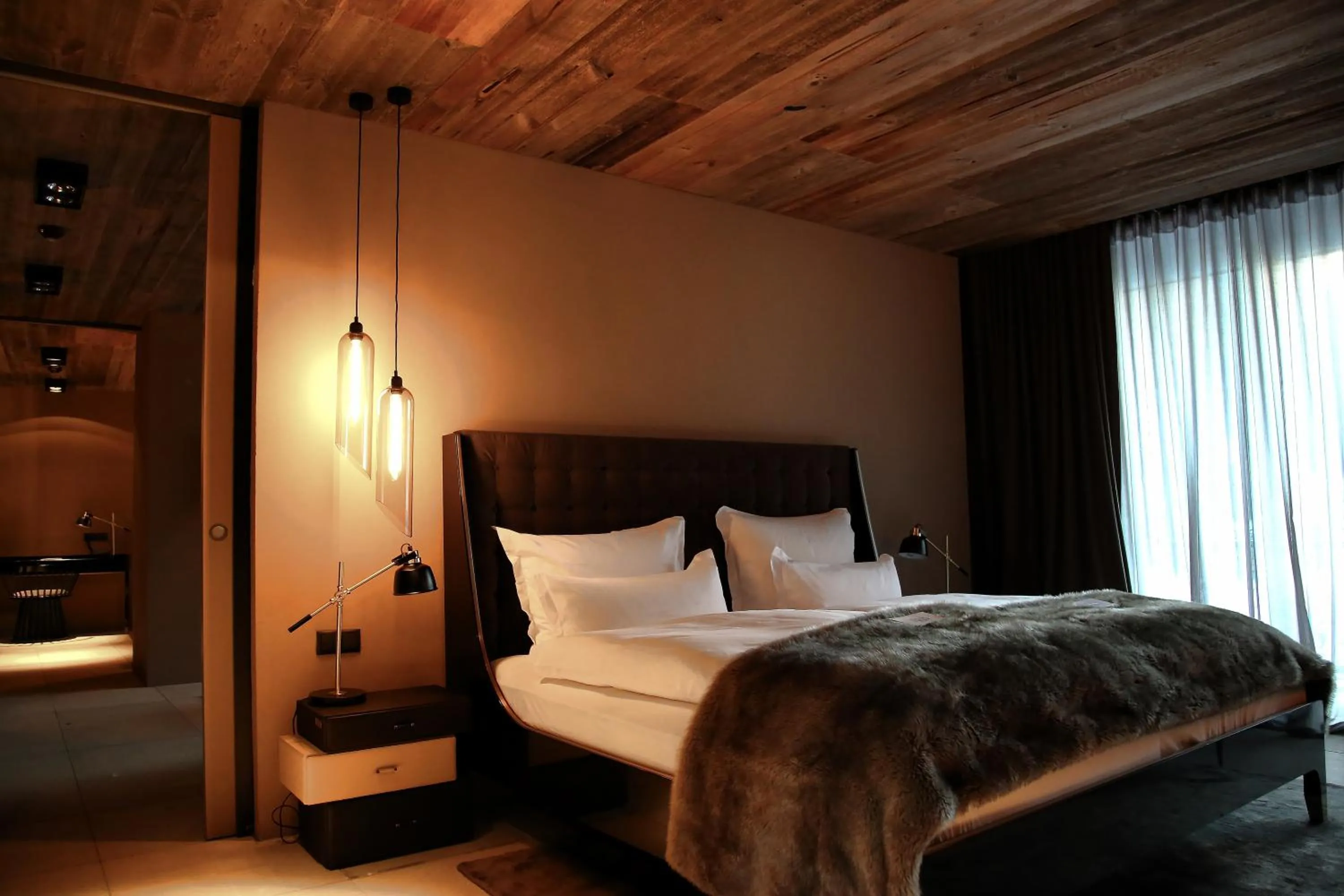Bedroom, Bed in Hotel Zhero – Ischgl/Kappl