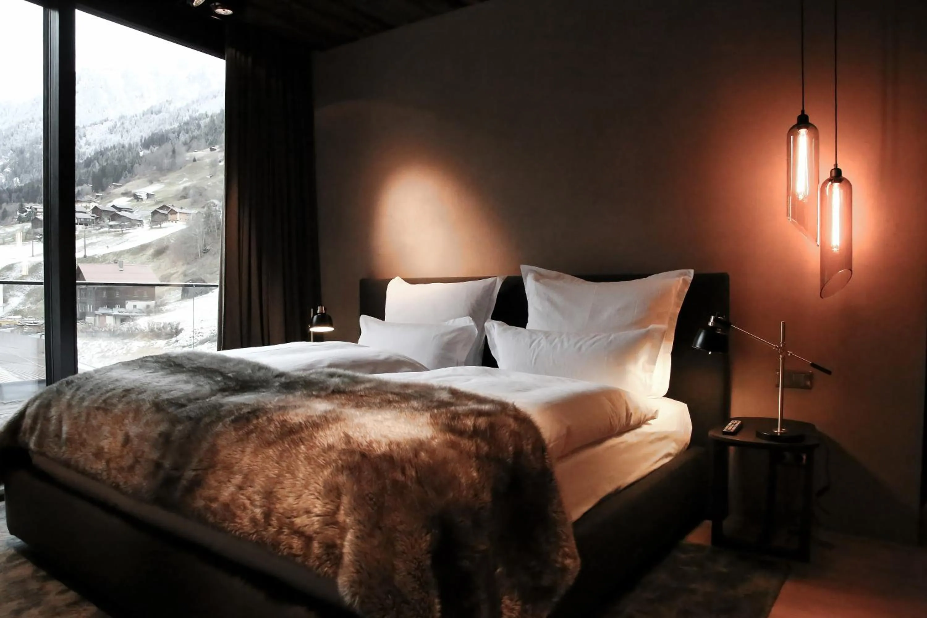 Bedroom, Bed in Hotel Zhero – Ischgl/Kappl