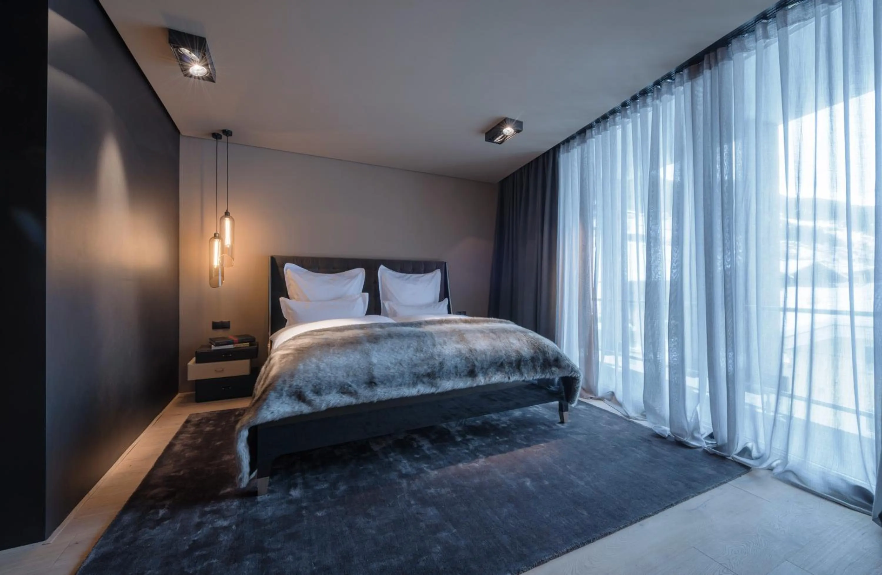 Bedroom, Bed in Hotel Zhero – Ischgl/Kappl