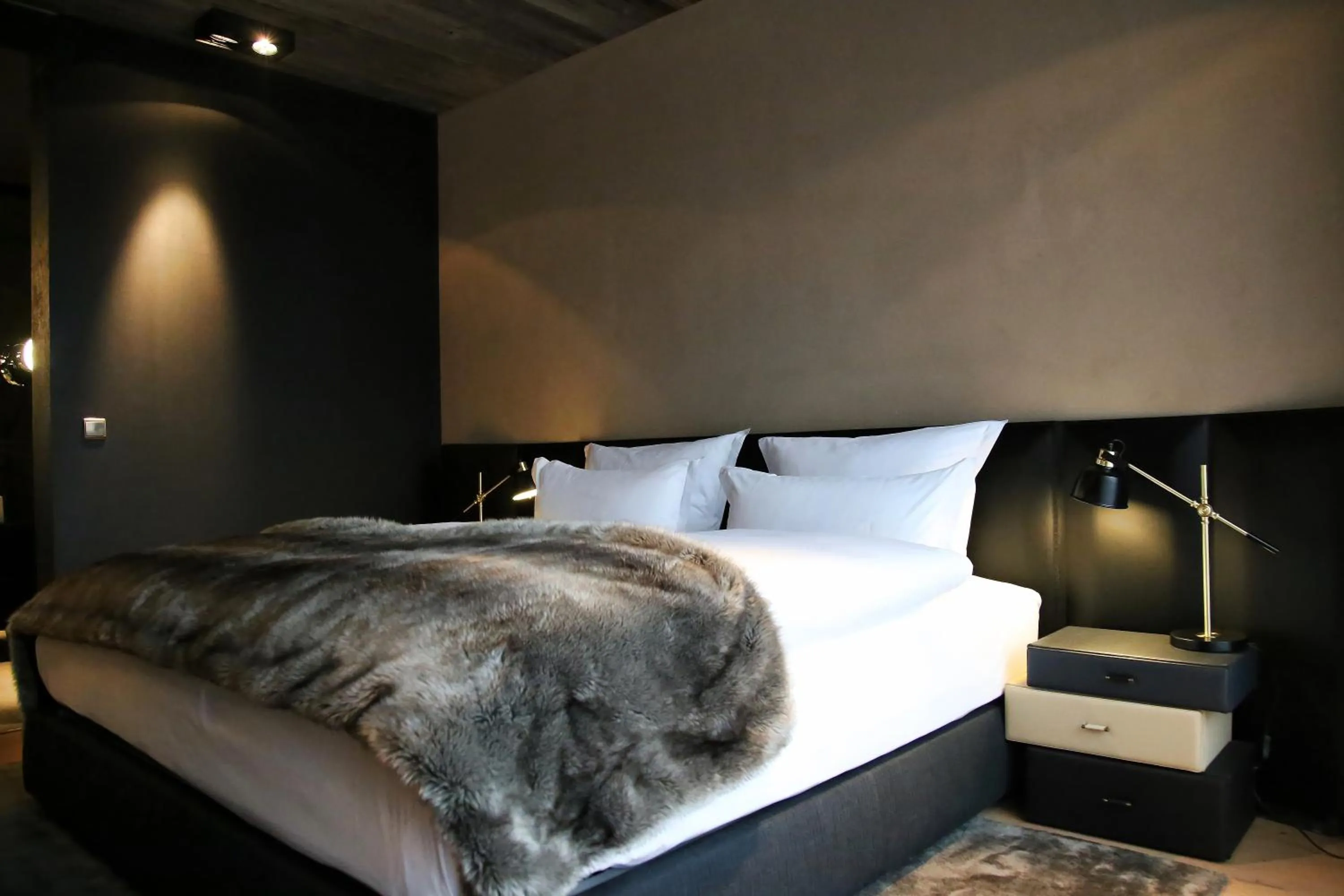 Bedroom, Bed in Hotel Zhero – Ischgl/Kappl