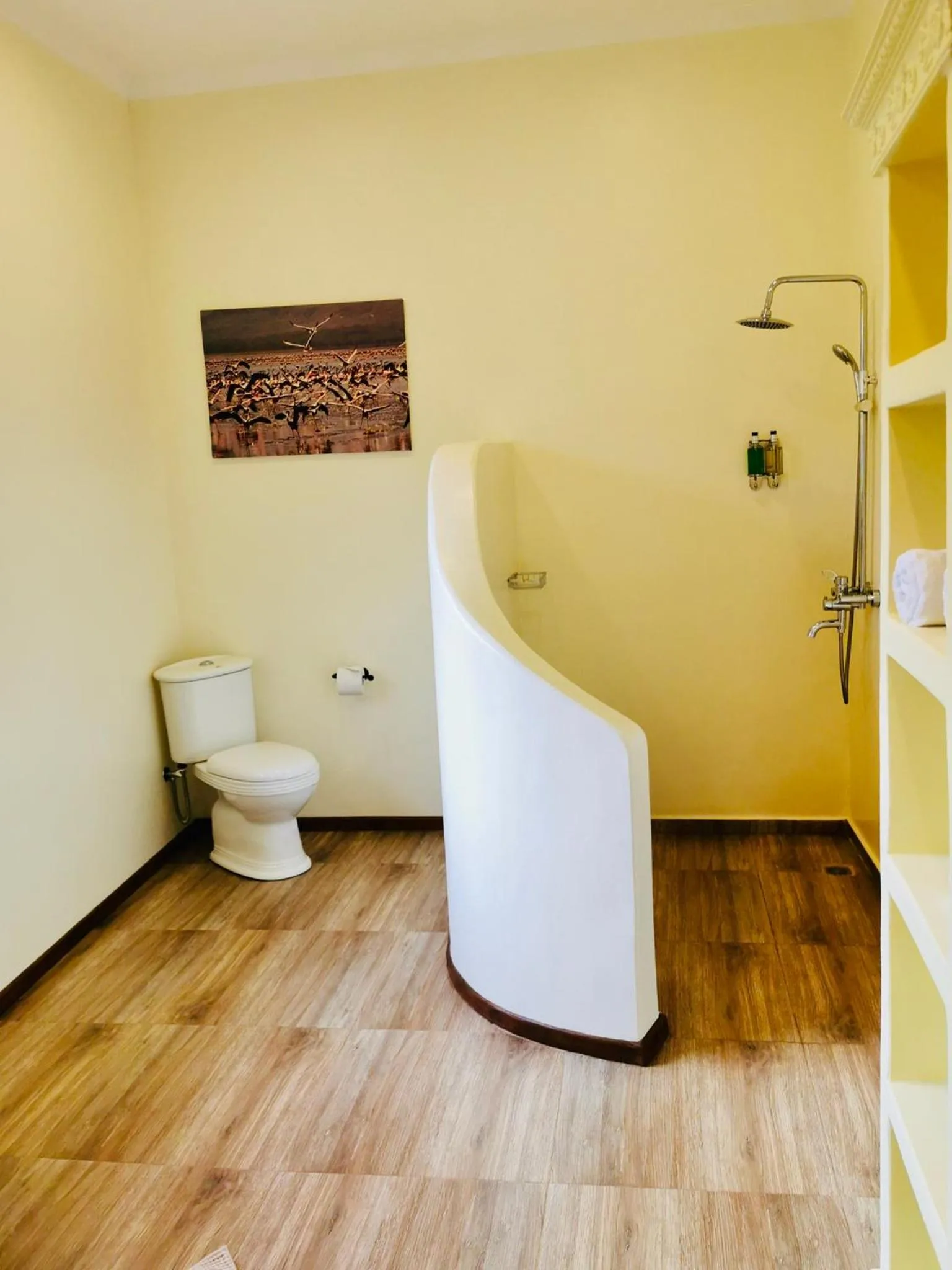 Bathroom in Pink Flamingo Boutique Hotel