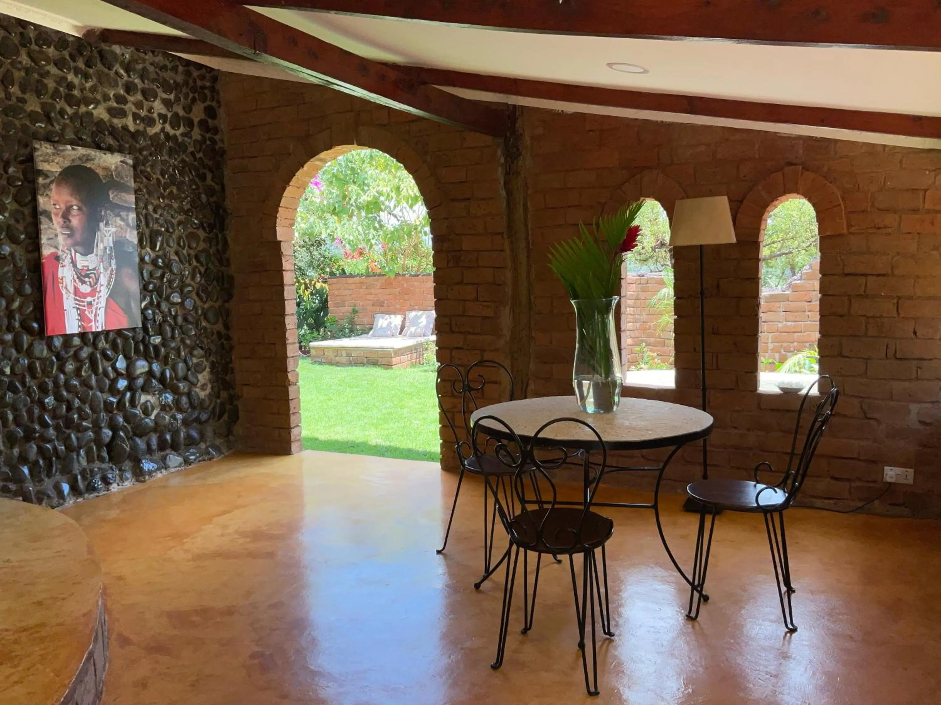 Patio in Pink Flamingo Boutique Hotel