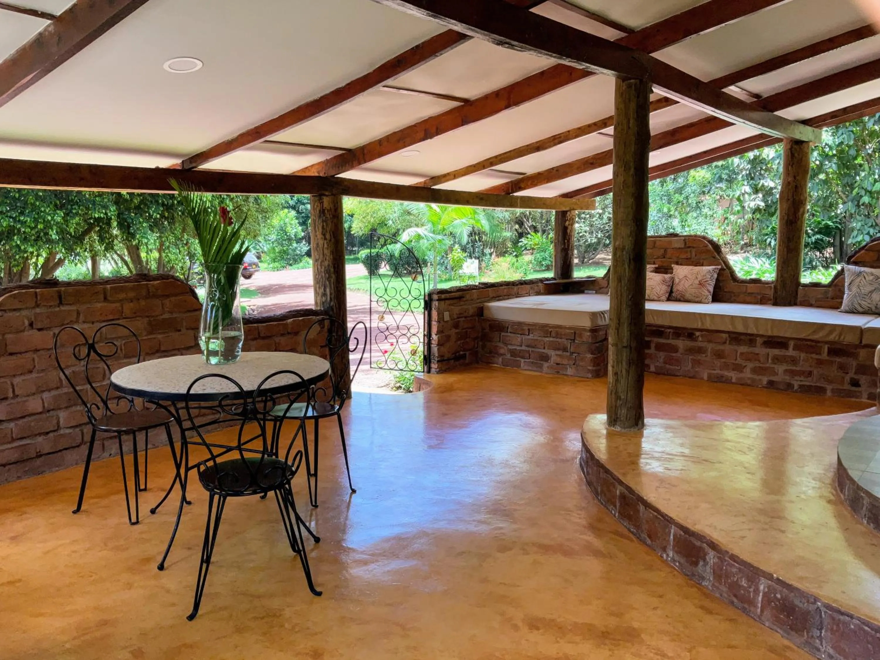 Patio in Pink Flamingo Boutique Hotel