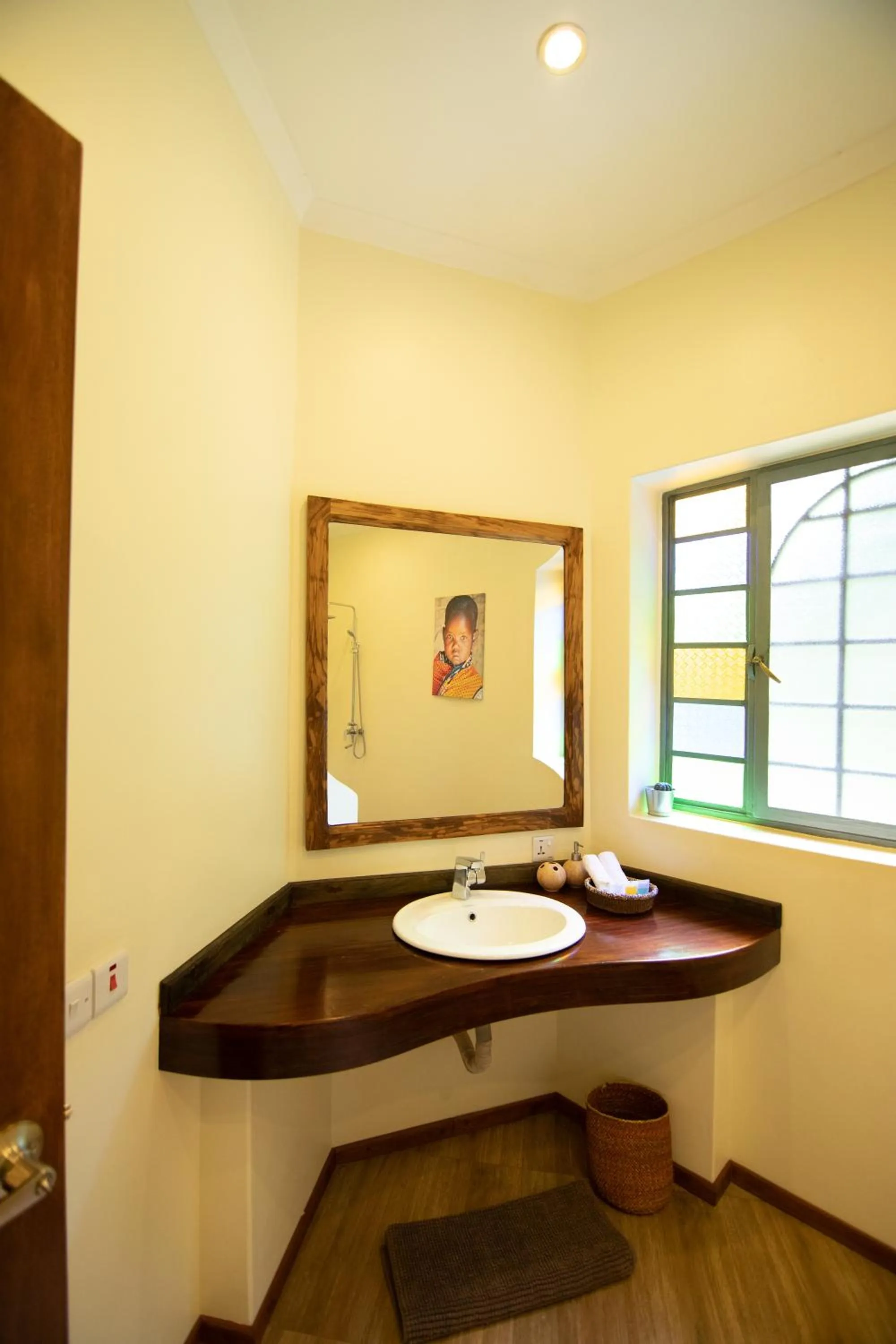 Bathroom in Pink Flamingo Boutique Hotel