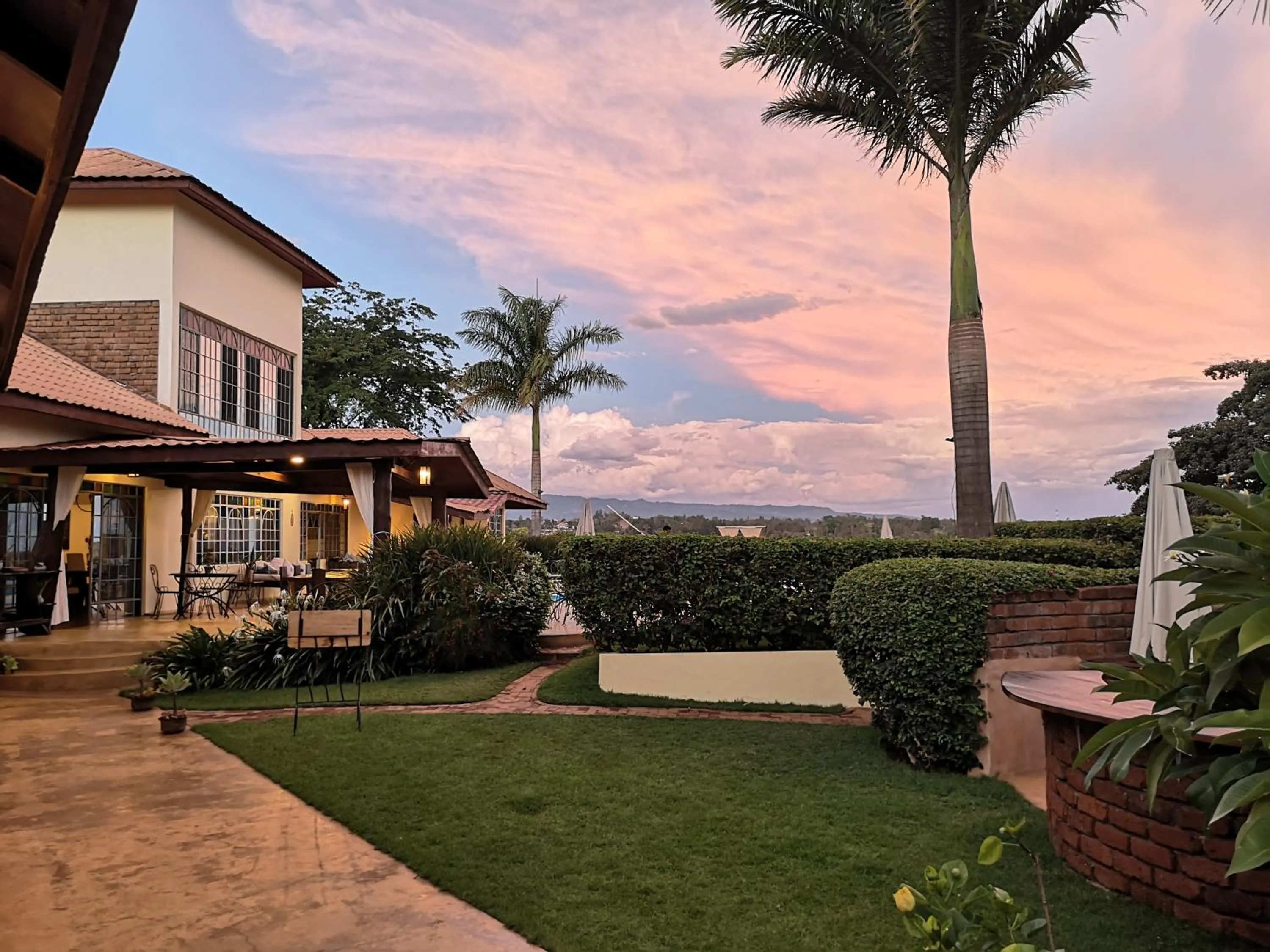 Property building in Pink Flamingo Boutique Hotel