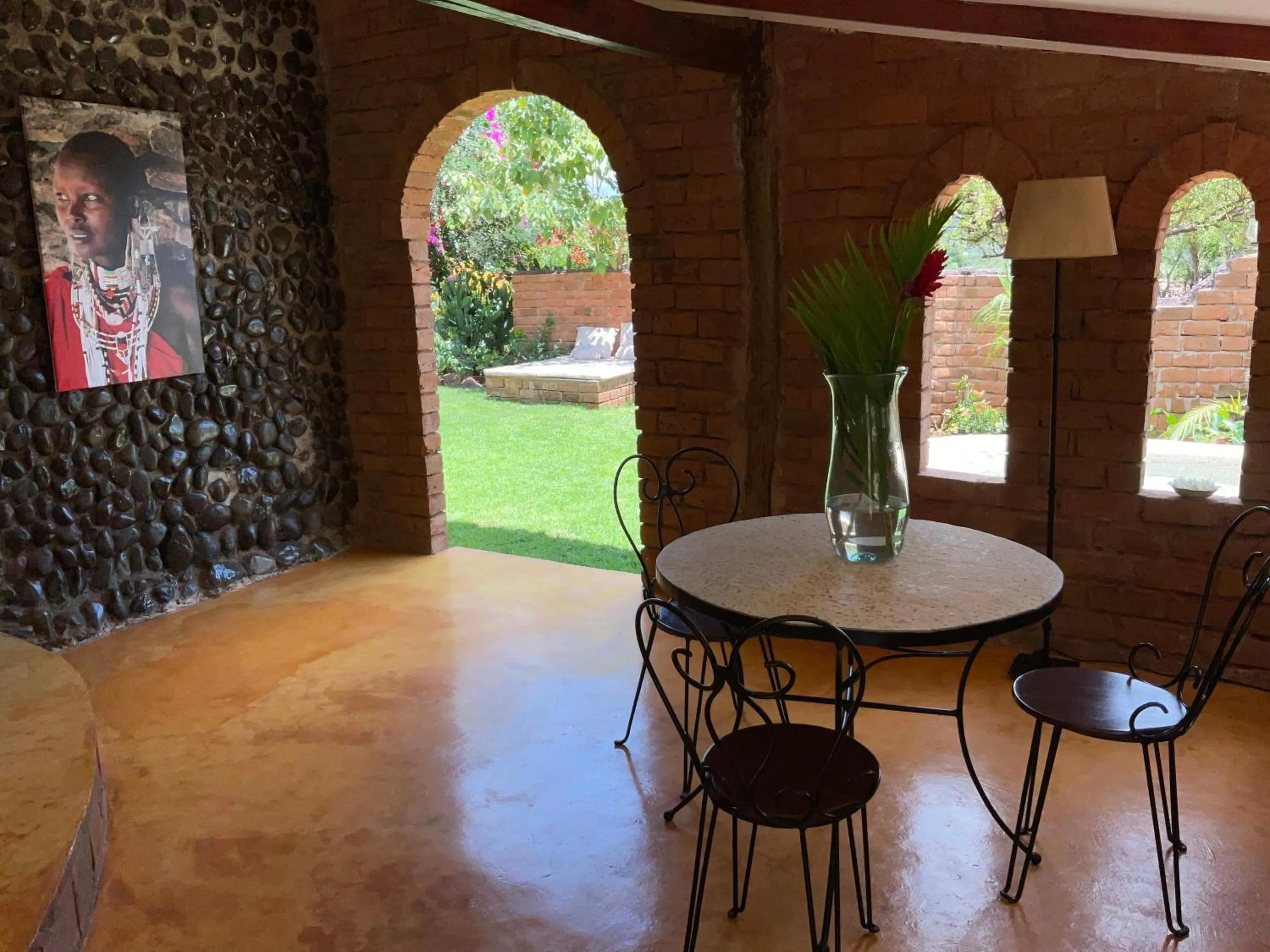 Patio in Pink Flamingo Boutique Hotel