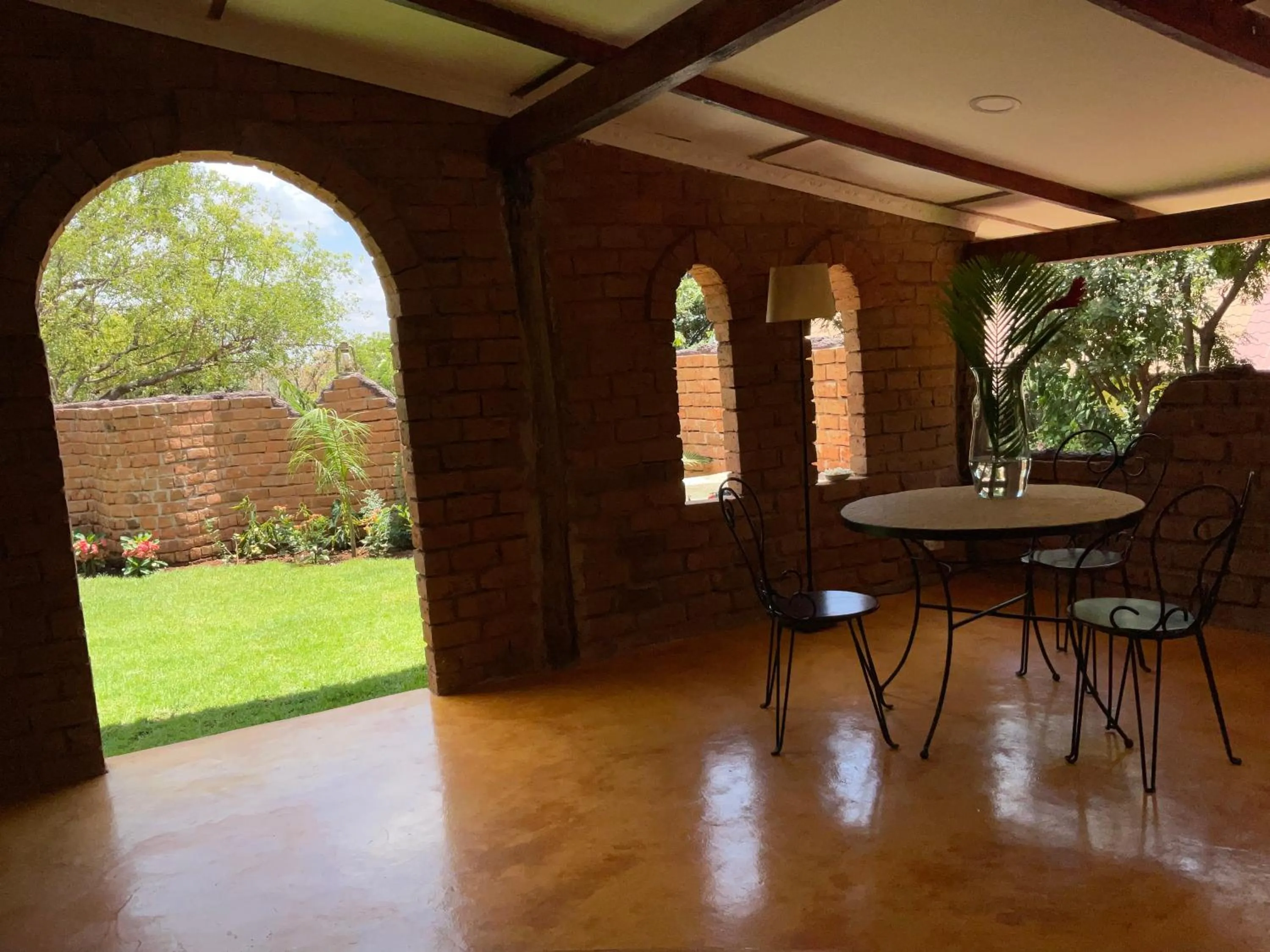 Patio in Pink Flamingo Boutique Hotel