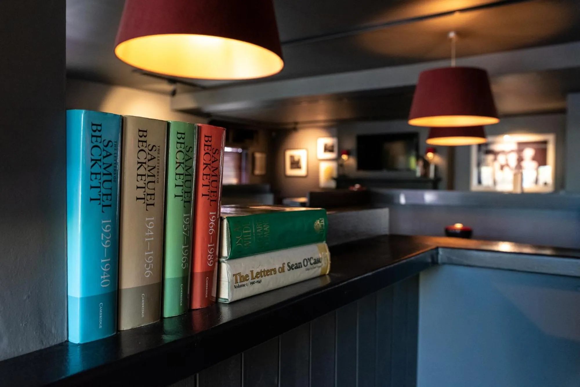 Library in Cliffs of Moher Hotel