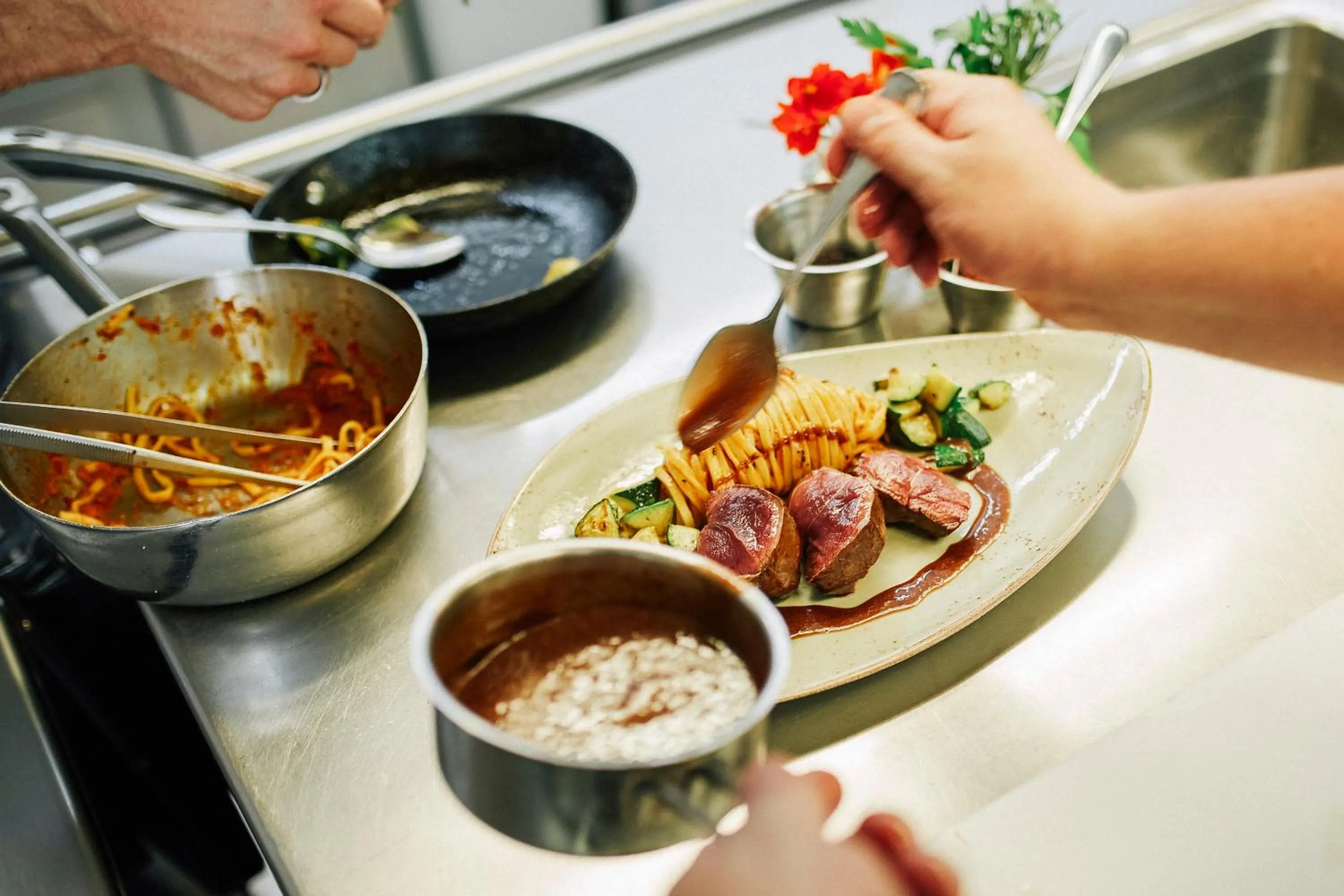 Food close-up in FETZ DAS LORELEY HOTEL