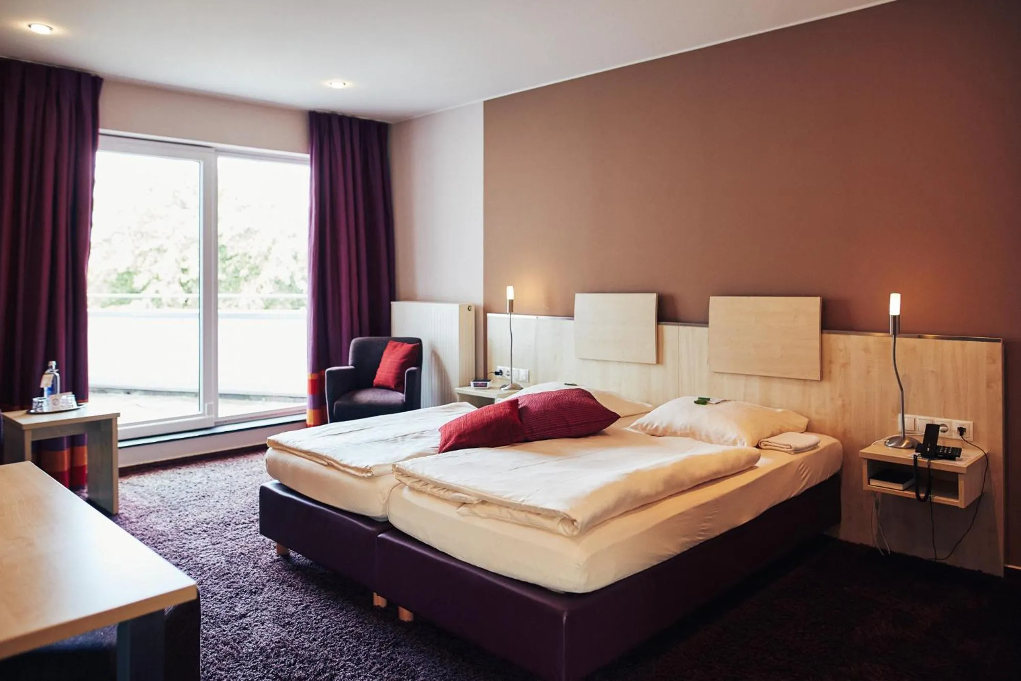 Decorative detail, Bed in FETZ DAS LORELEY HOTEL