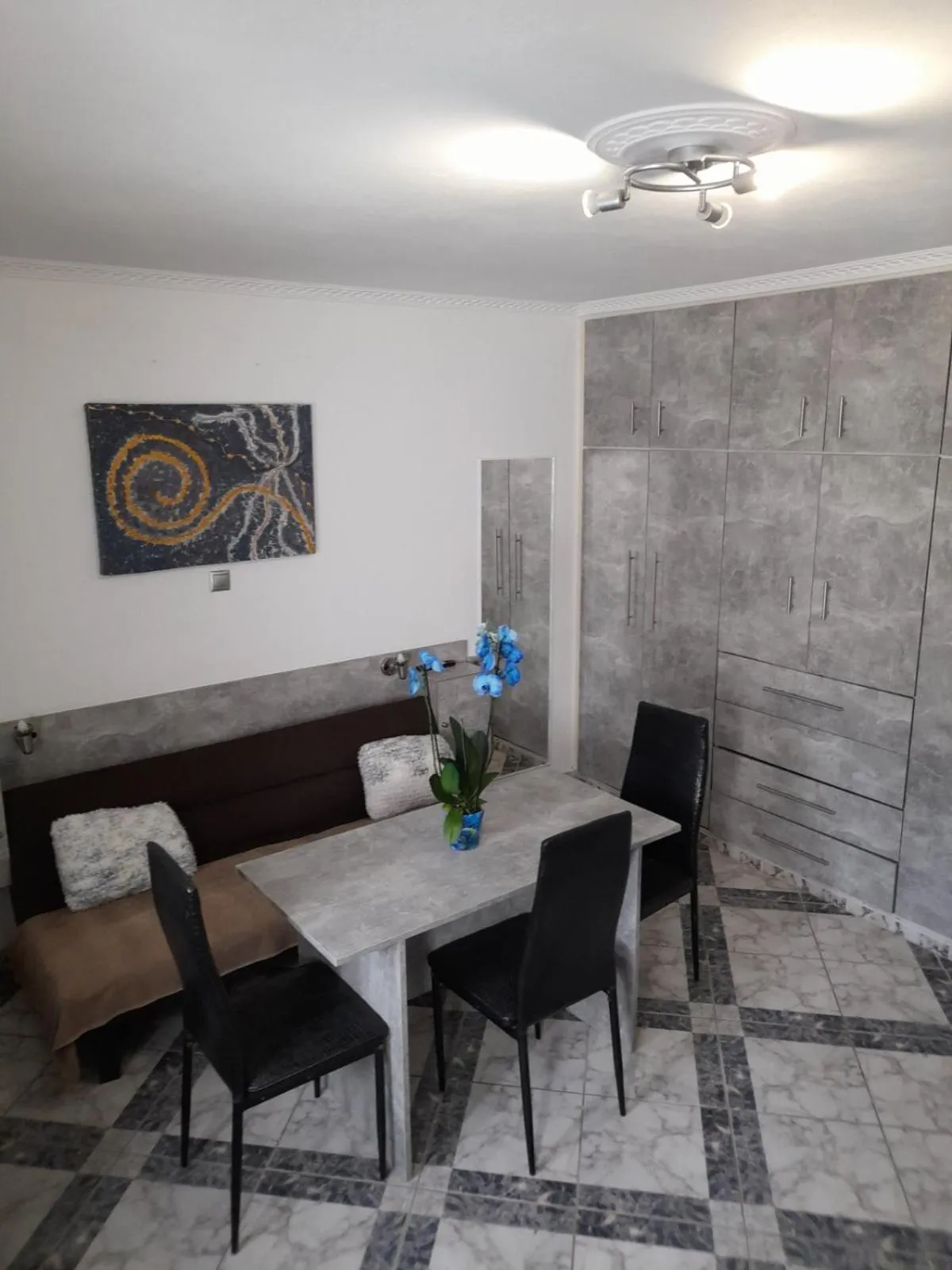 Living room in Villa Markos