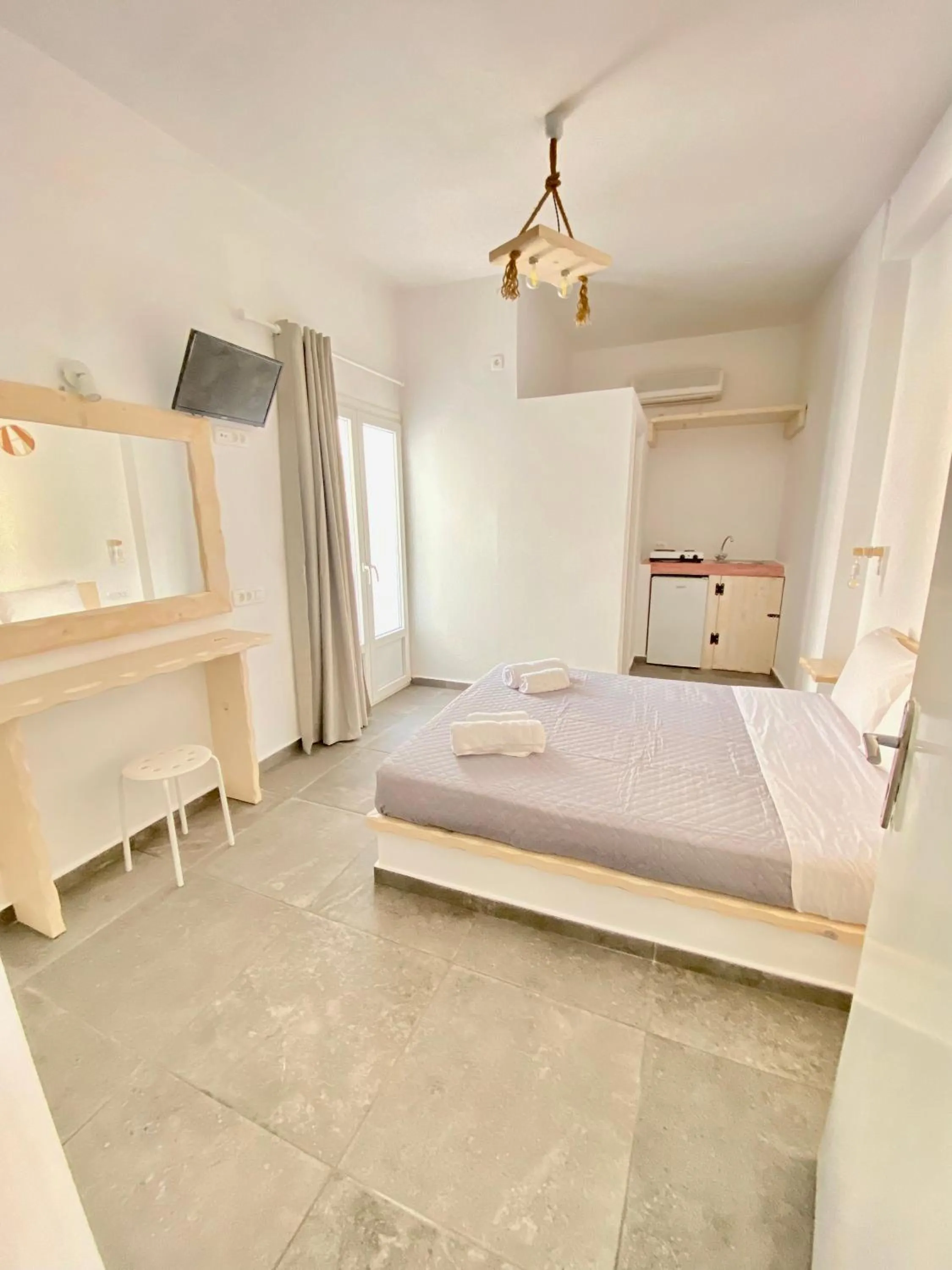 Bedroom, Bed in Villa Markos