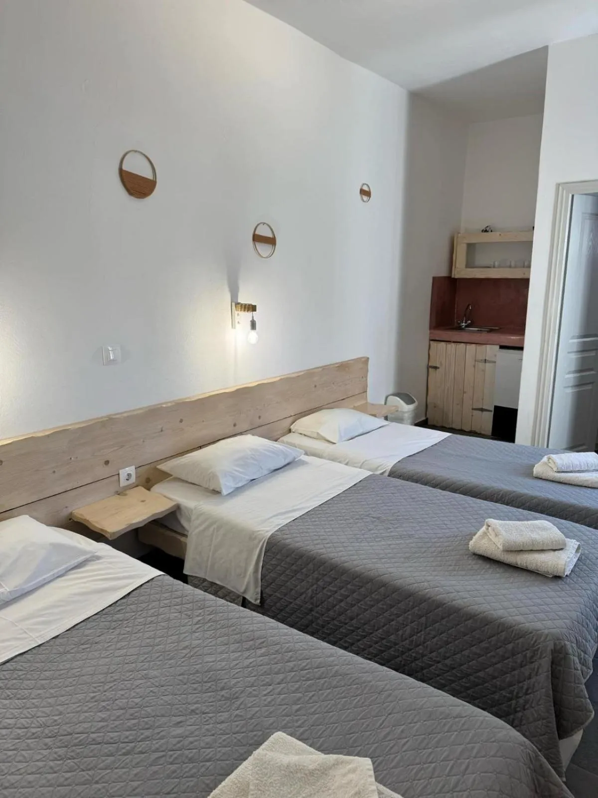 Property building, Bed in Villa Markos