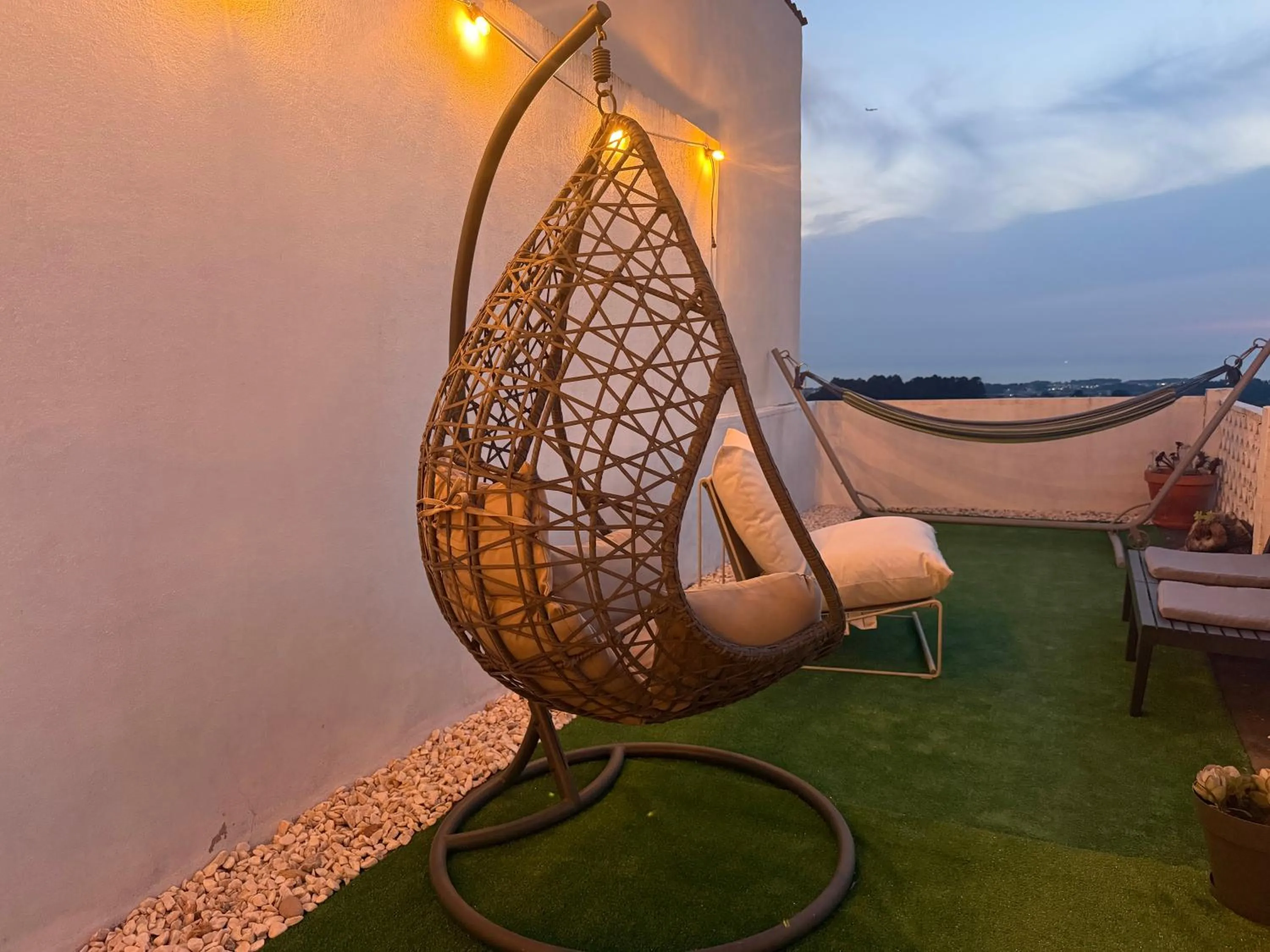 Patio in Alfazema Sunset House