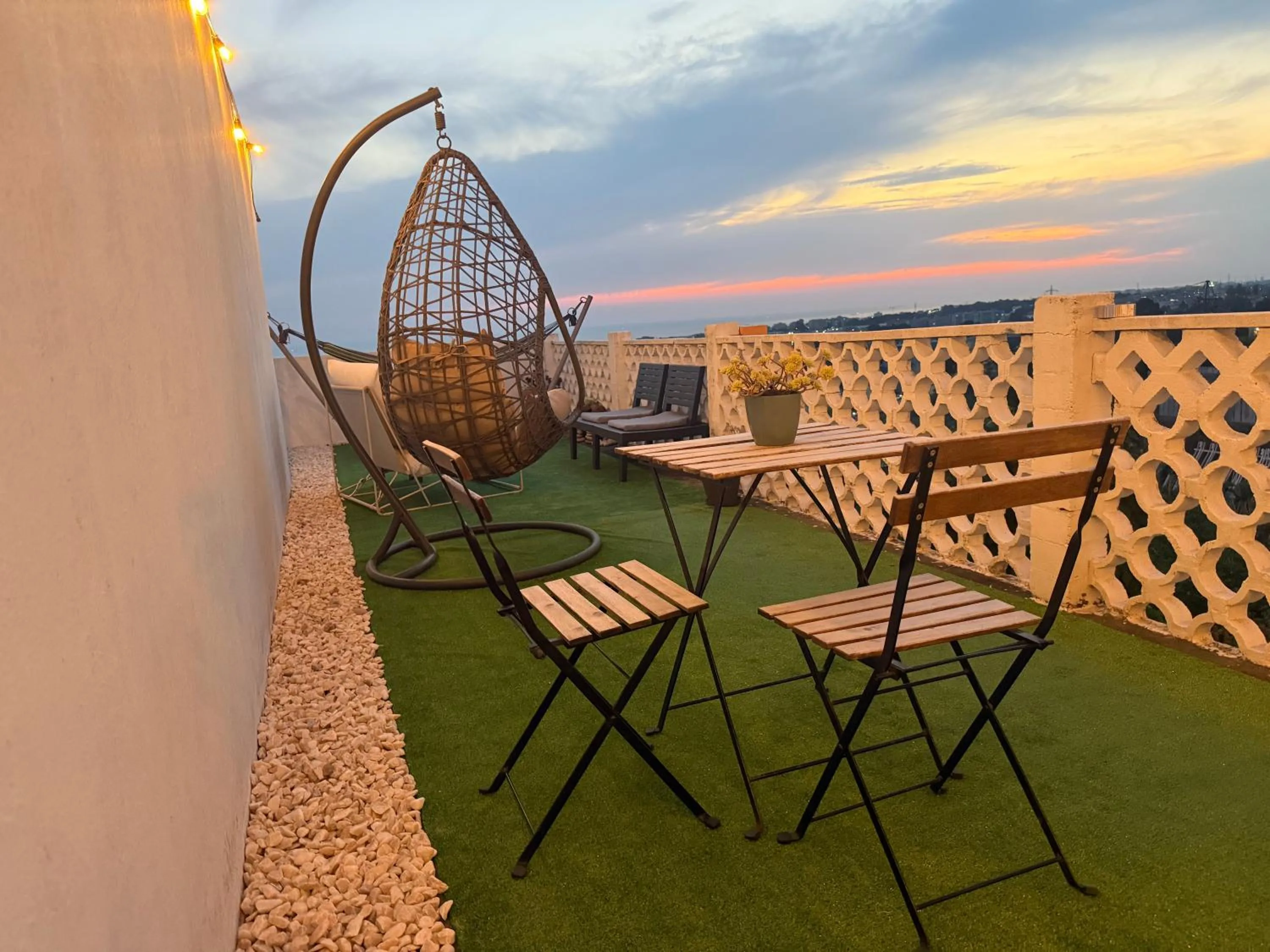 Patio in Alfazema Sunset House