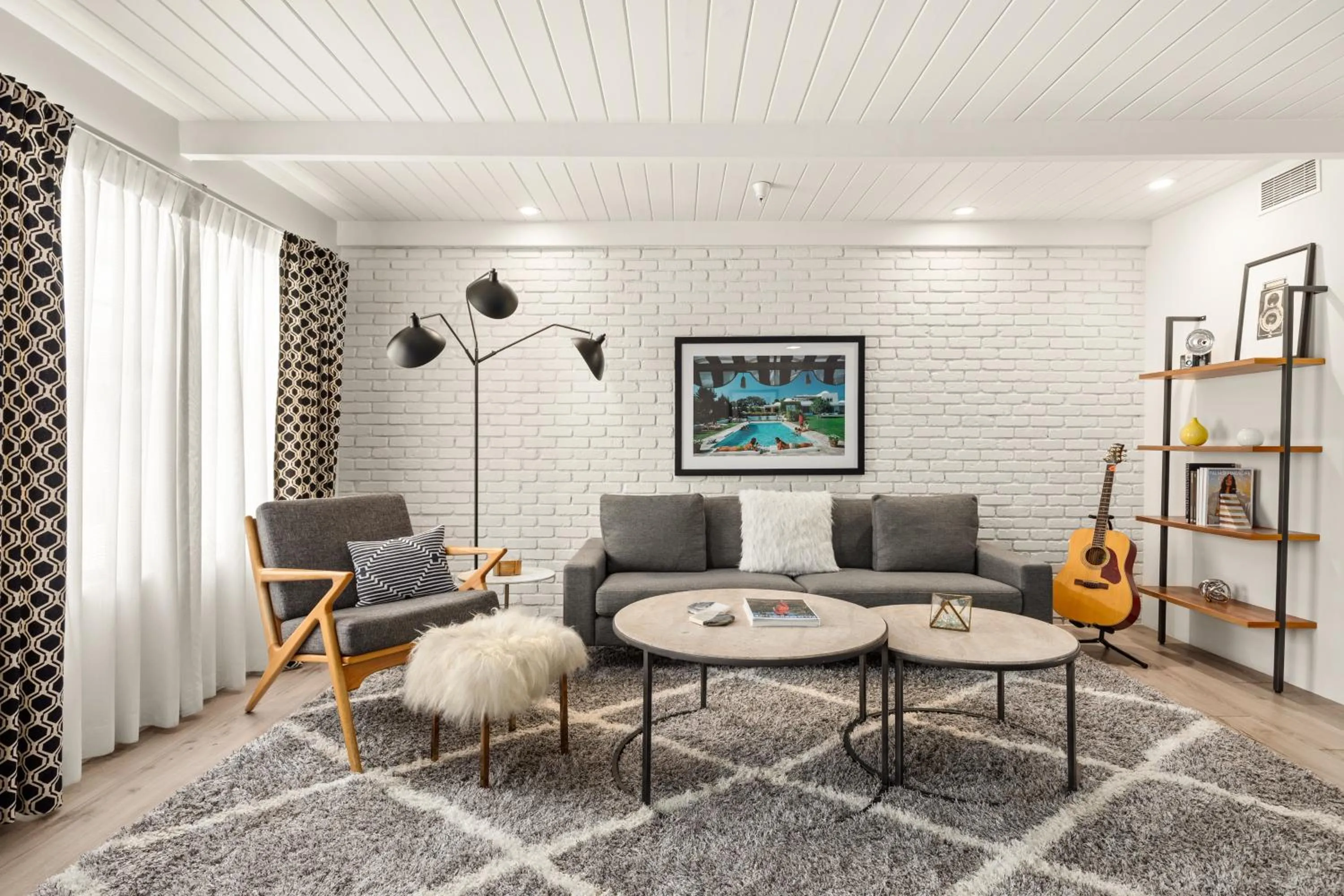 Living room in the Weekend Palm Springs