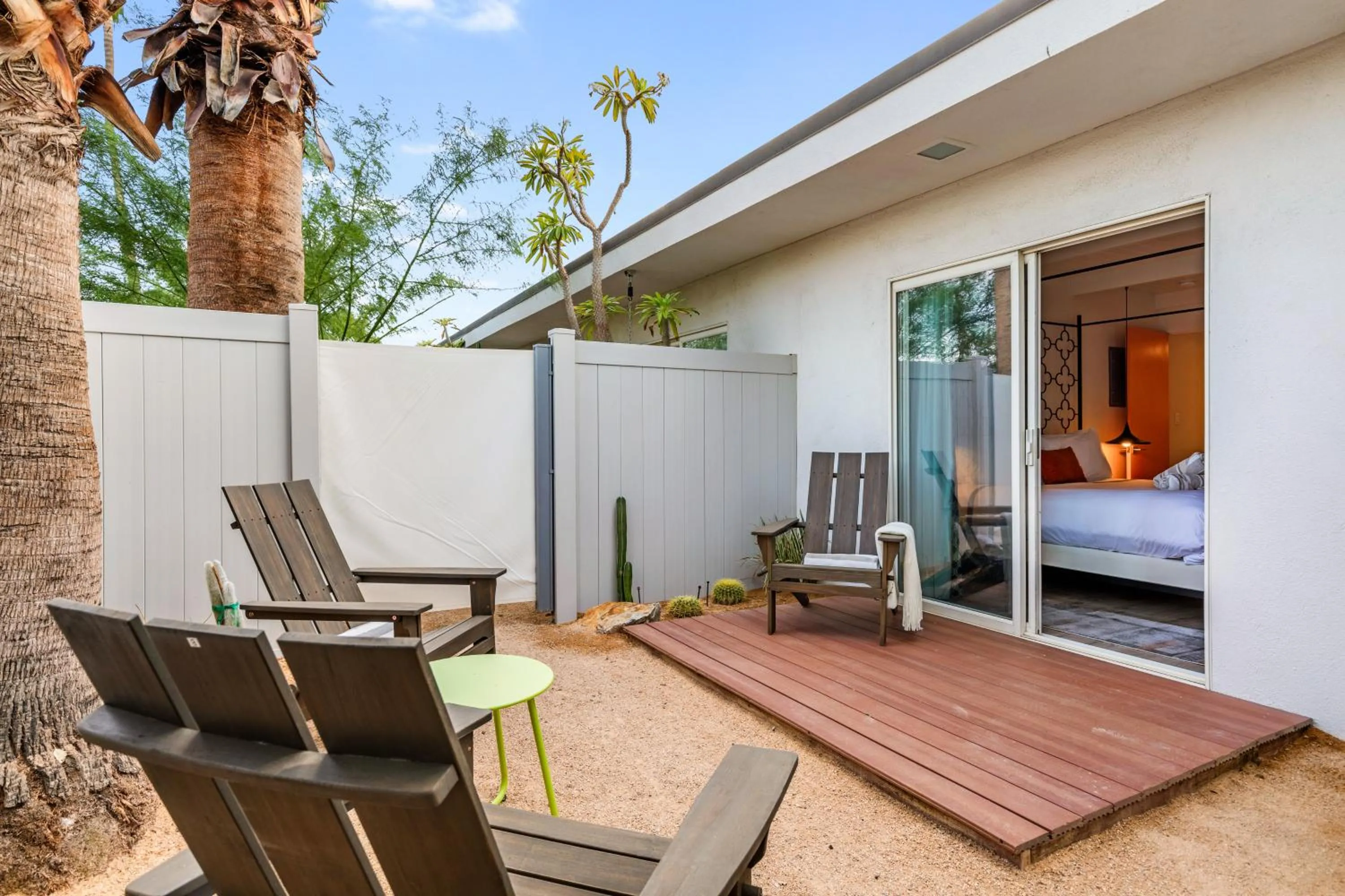 Patio in the Weekend Palm Springs