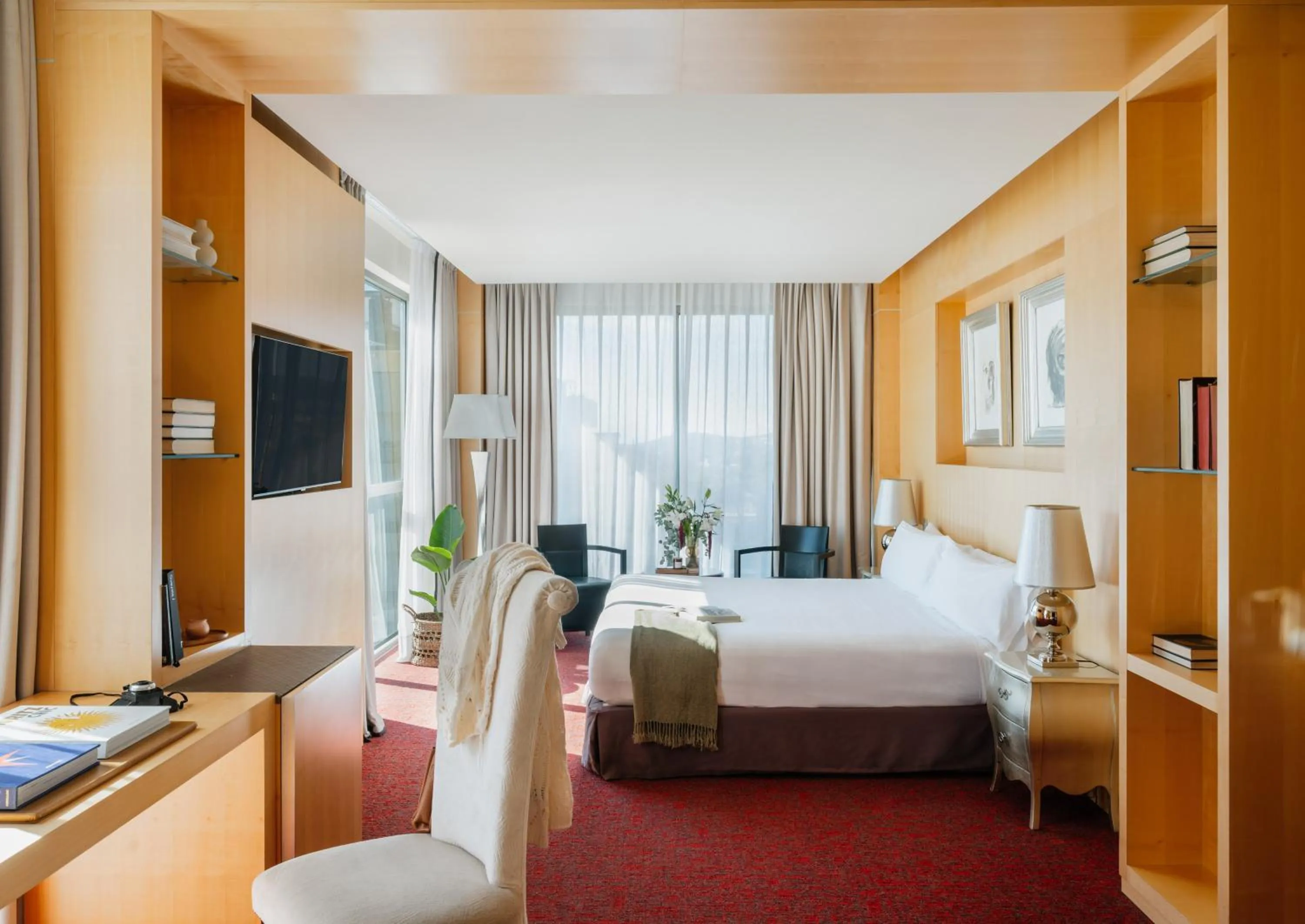 Bed in MIM Sitges Member of Melia Collection