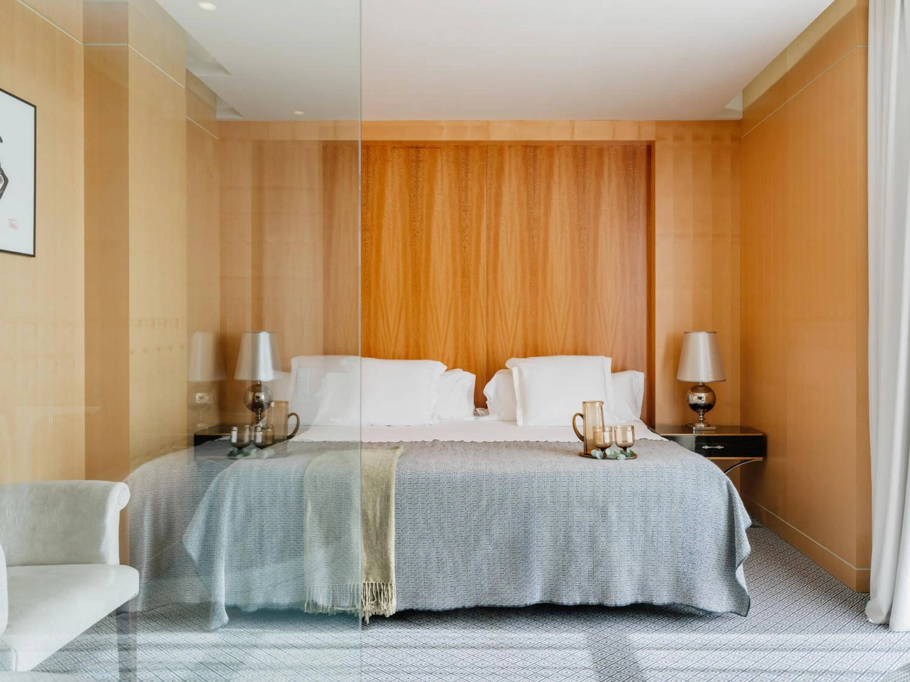 Bed in MIM Sitges Member of Melia Collection