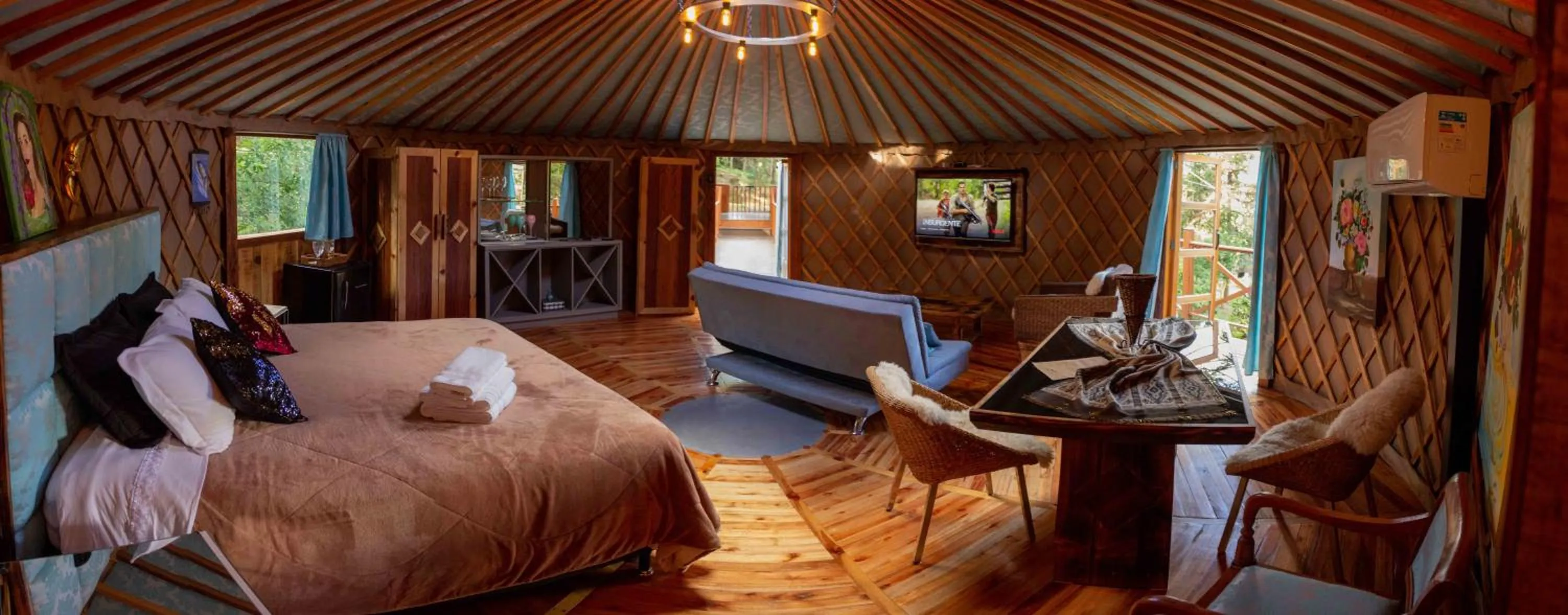 Photo of the whole room, Bed in Glamping montain experience