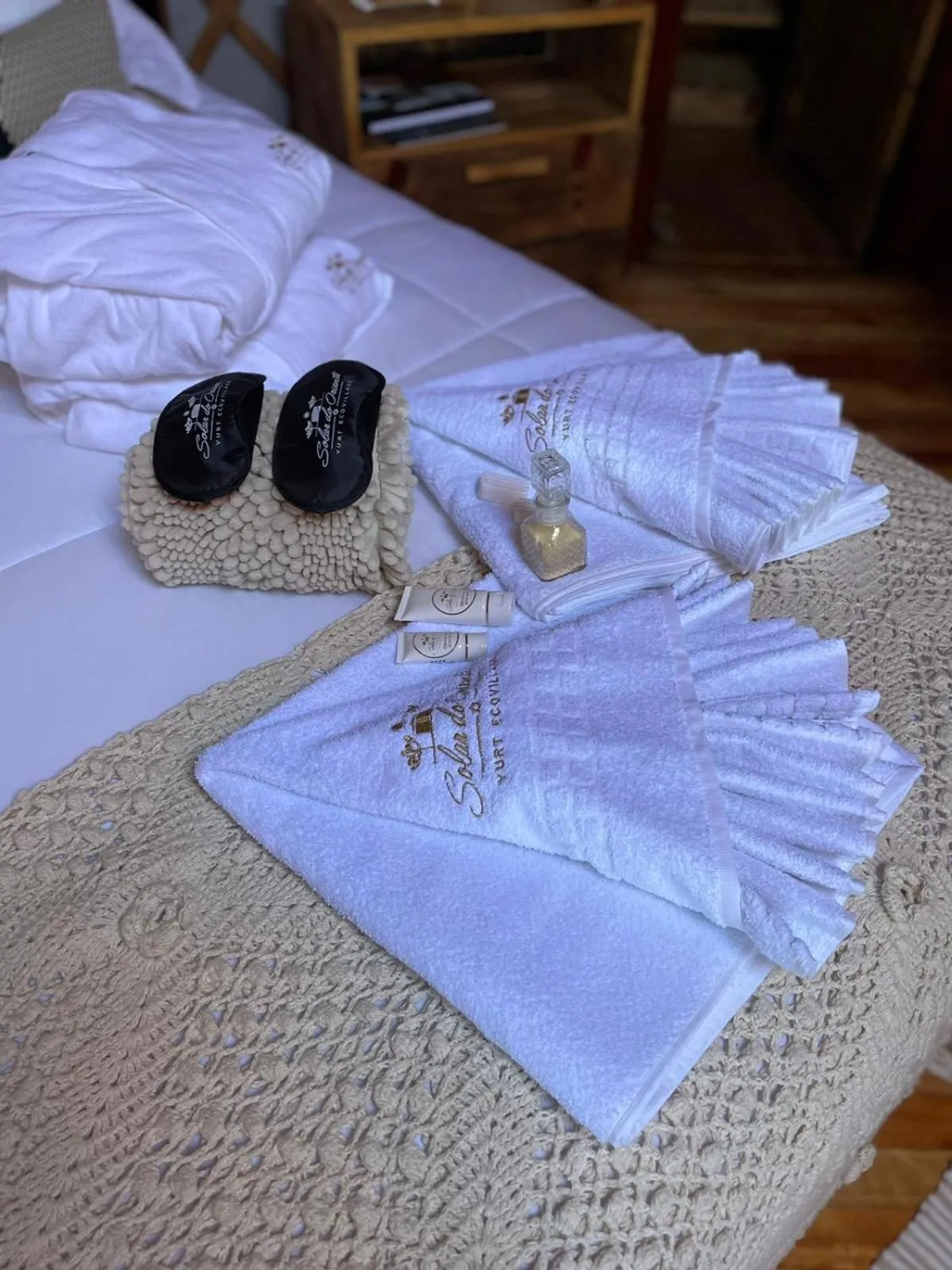 Bed in Glamping montain experience