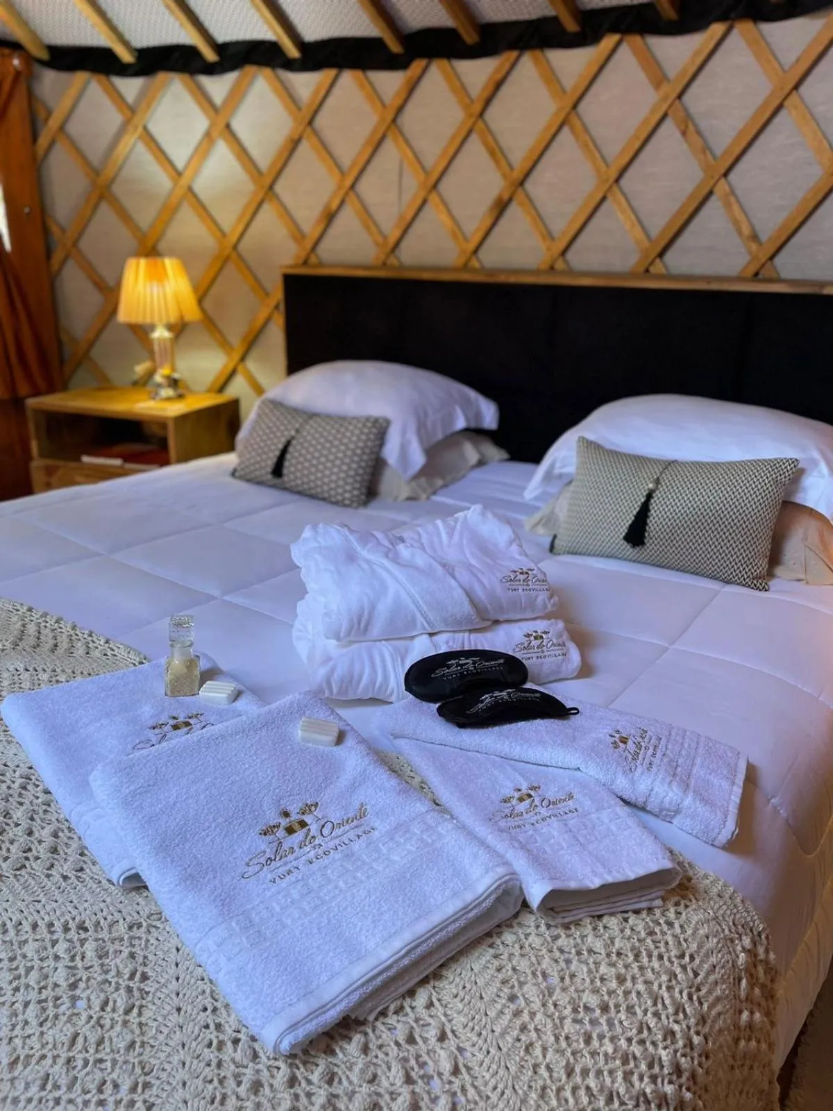 Bed in Glamping montain experience