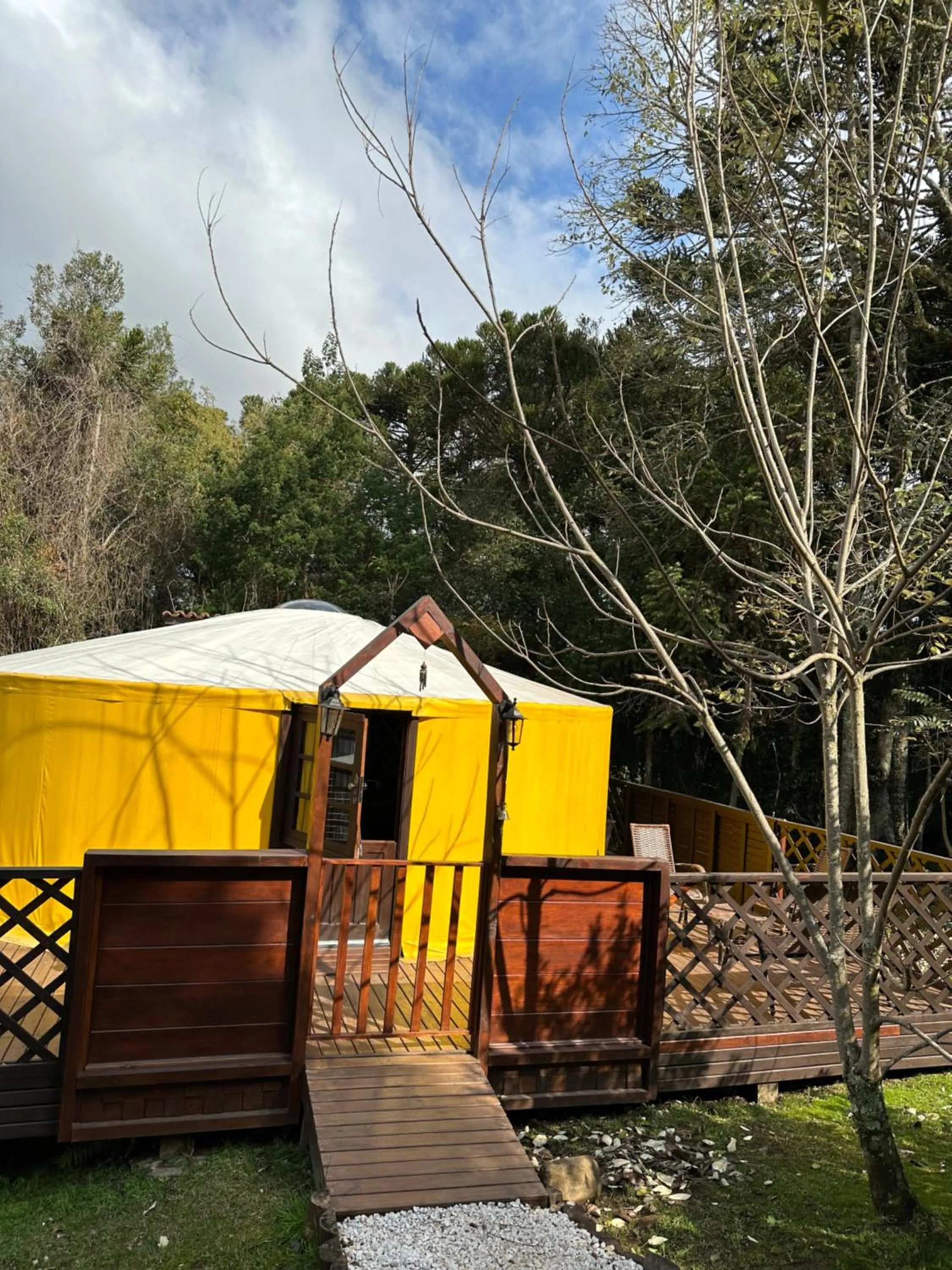 Glamping montain experience