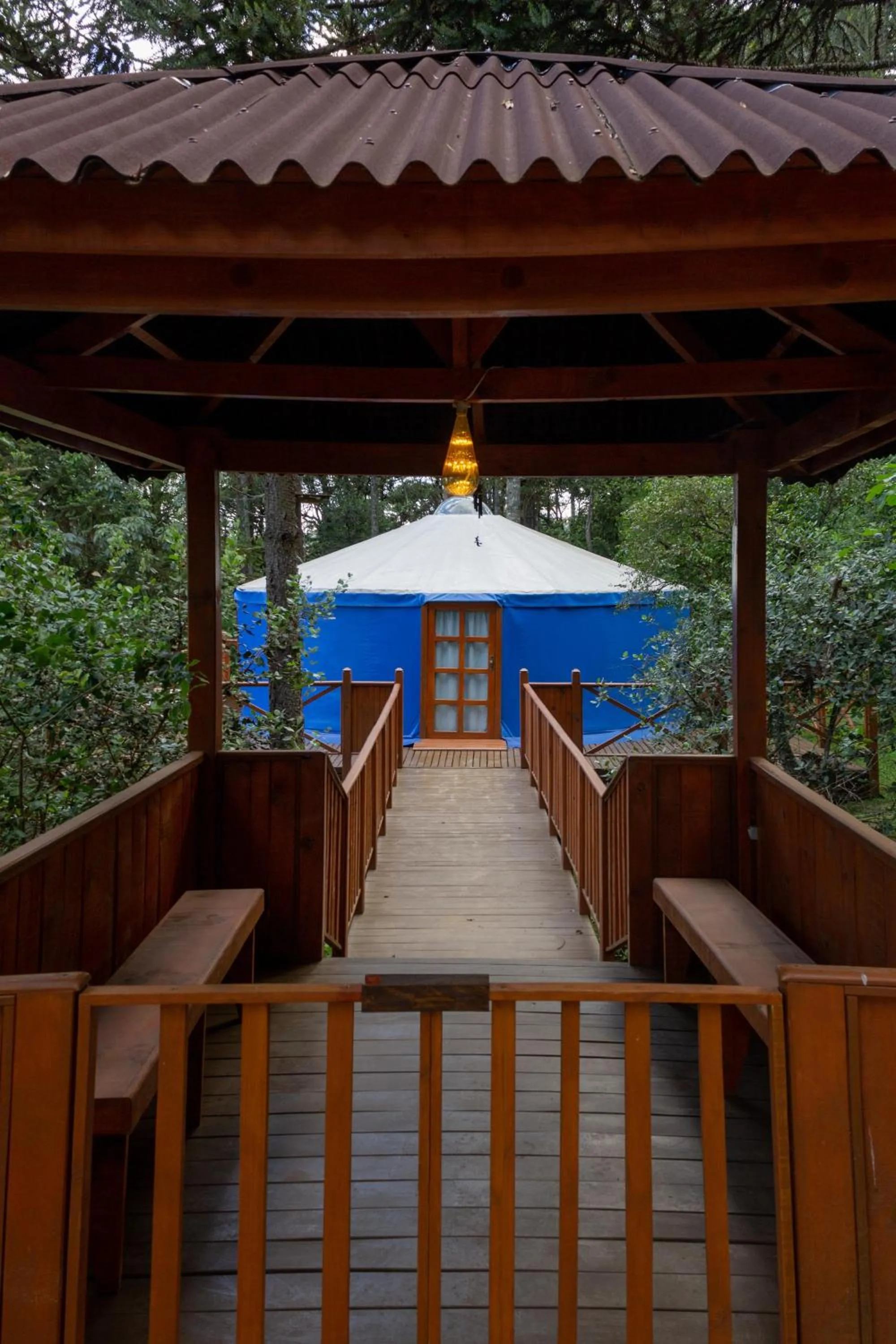 Facade/entrance in Glamping montain experience