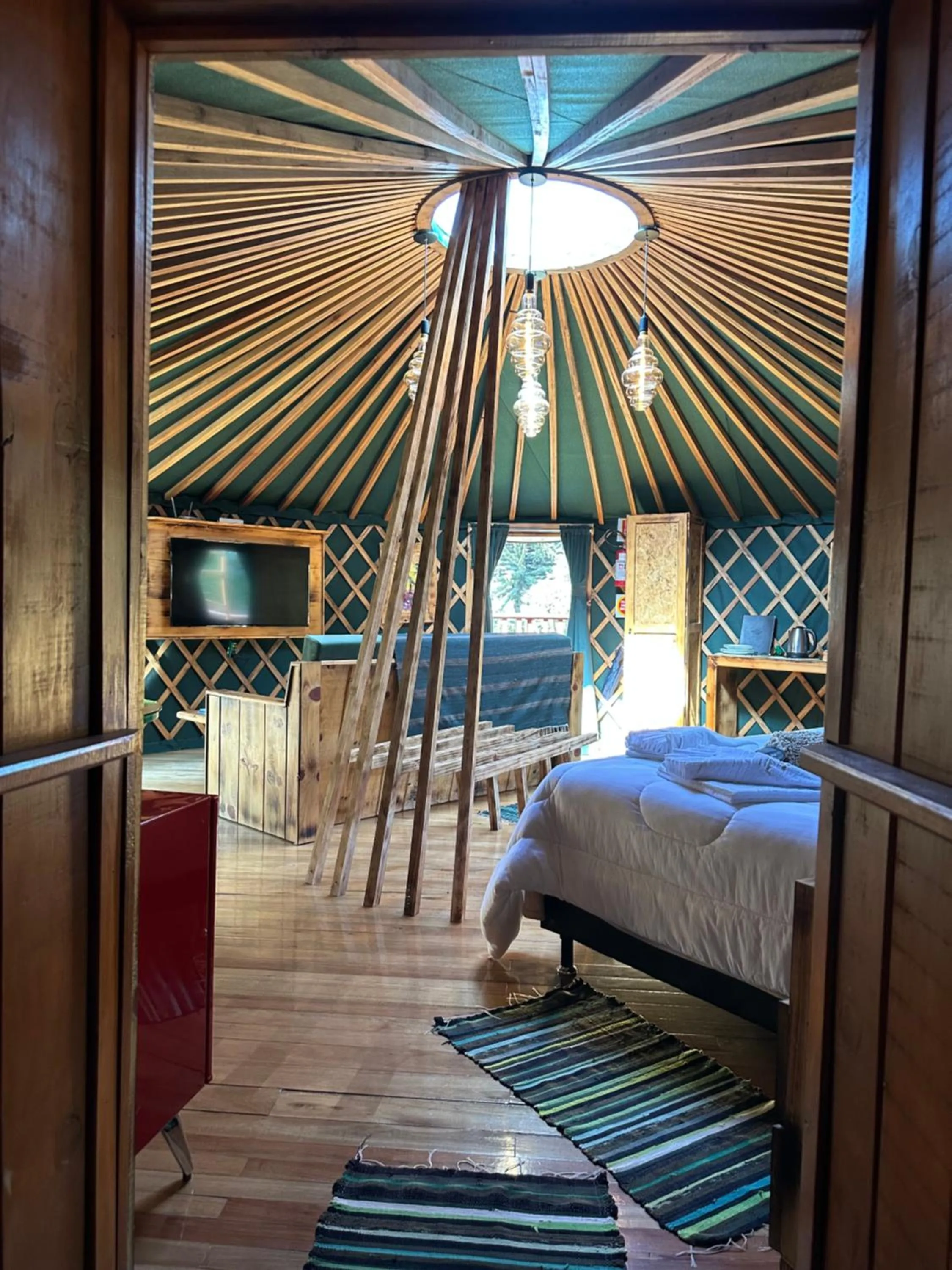 Bed in Glamping montain experience