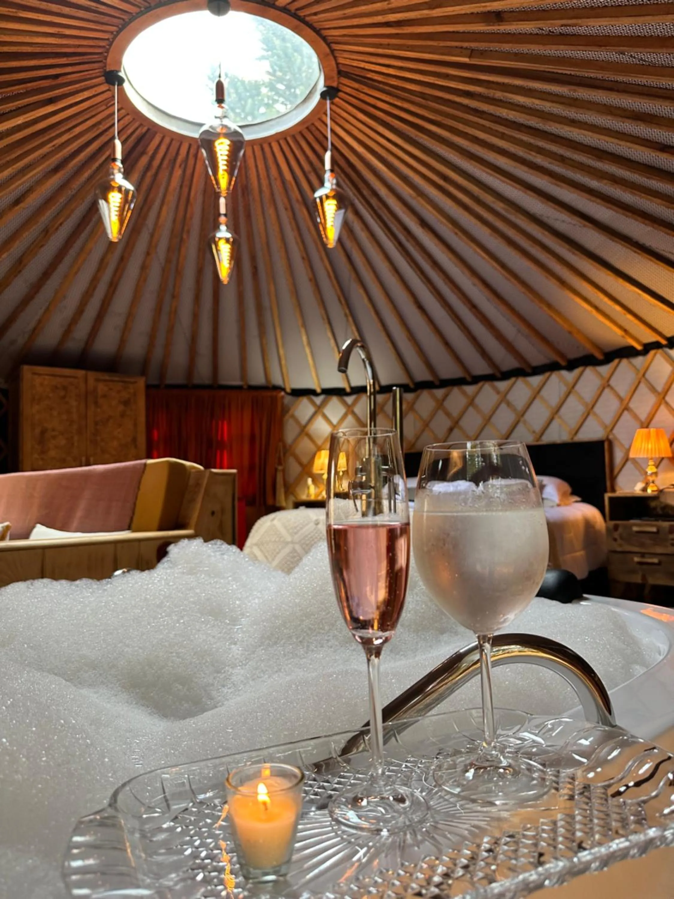 Glamping montain experience