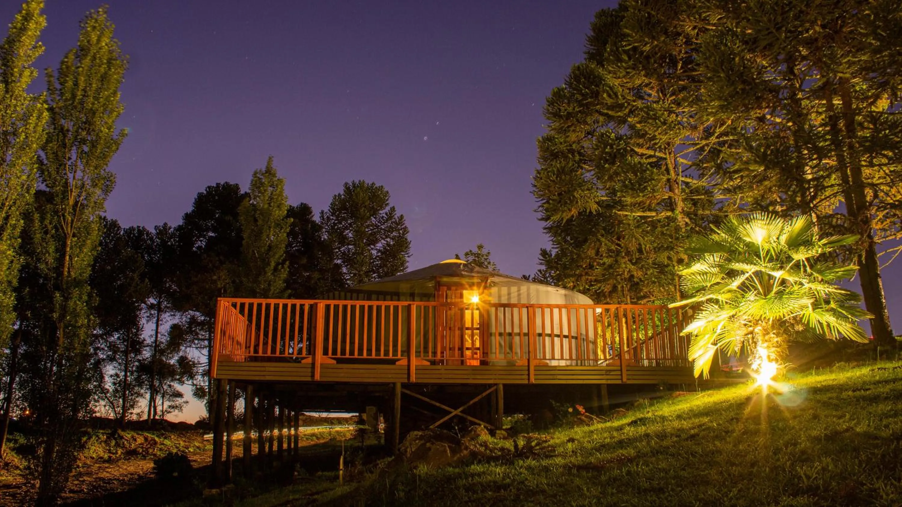 Facade/entrance in Glamping montain experience