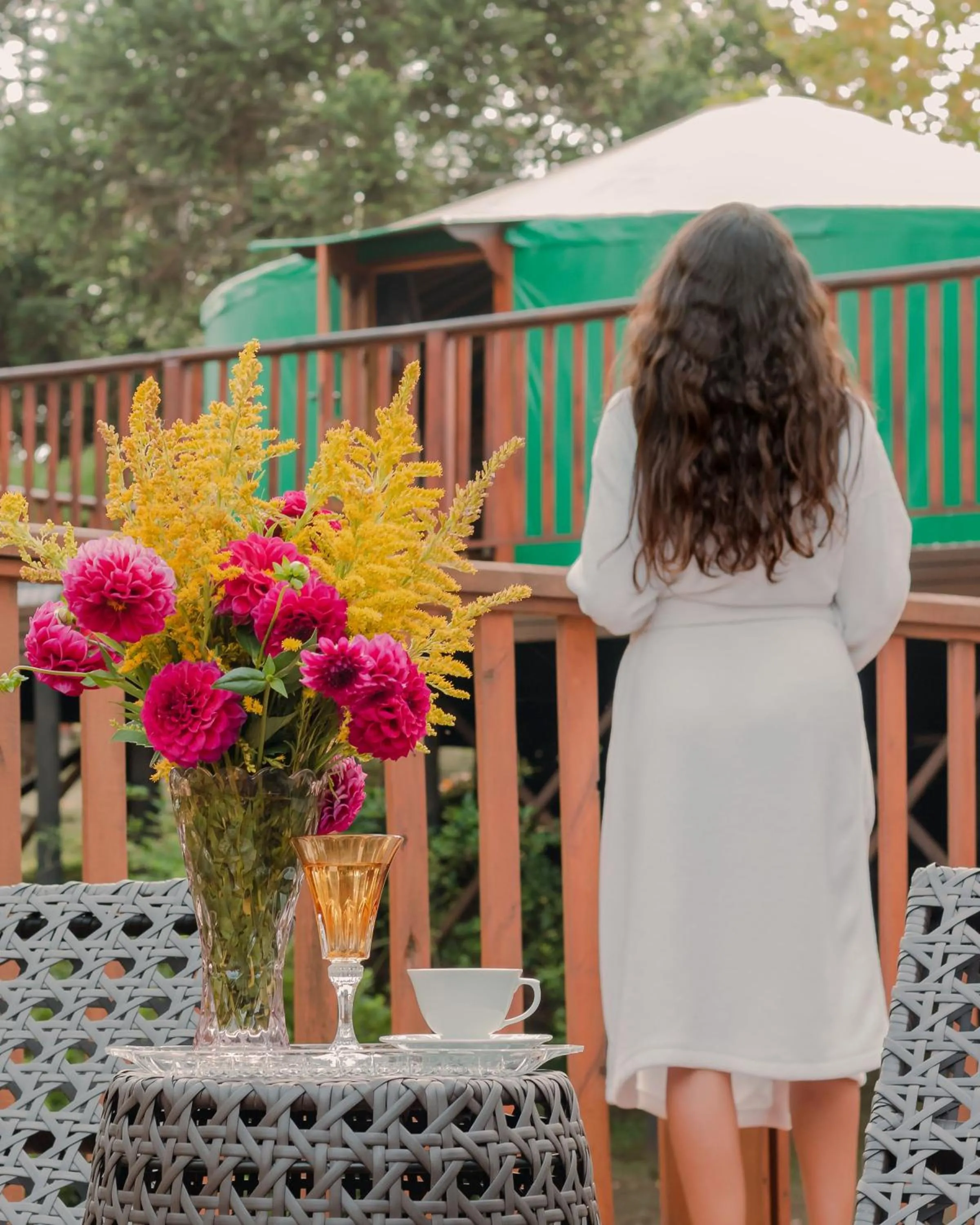 Glamping montain experience