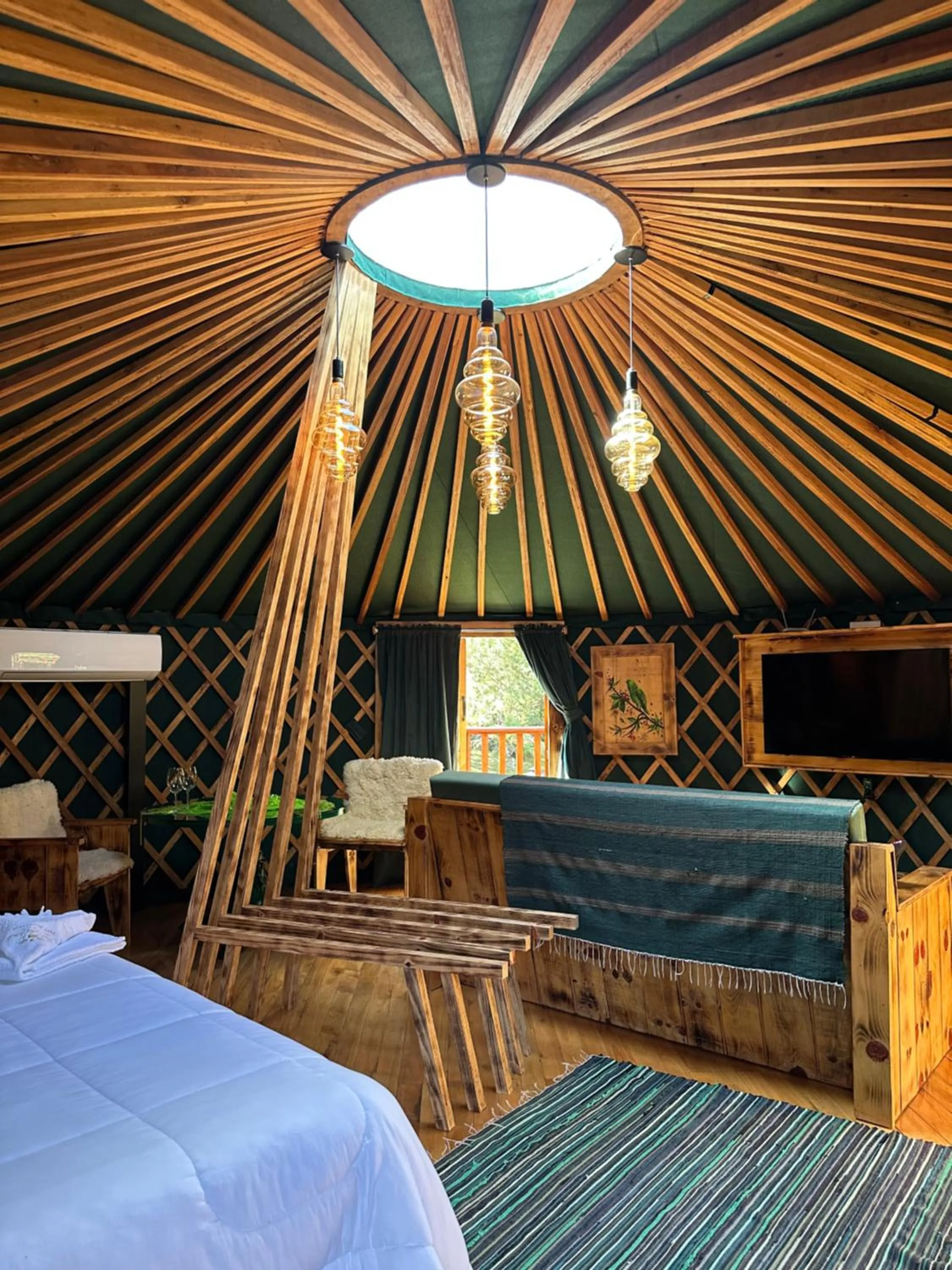 Bed in Glamping montain experience