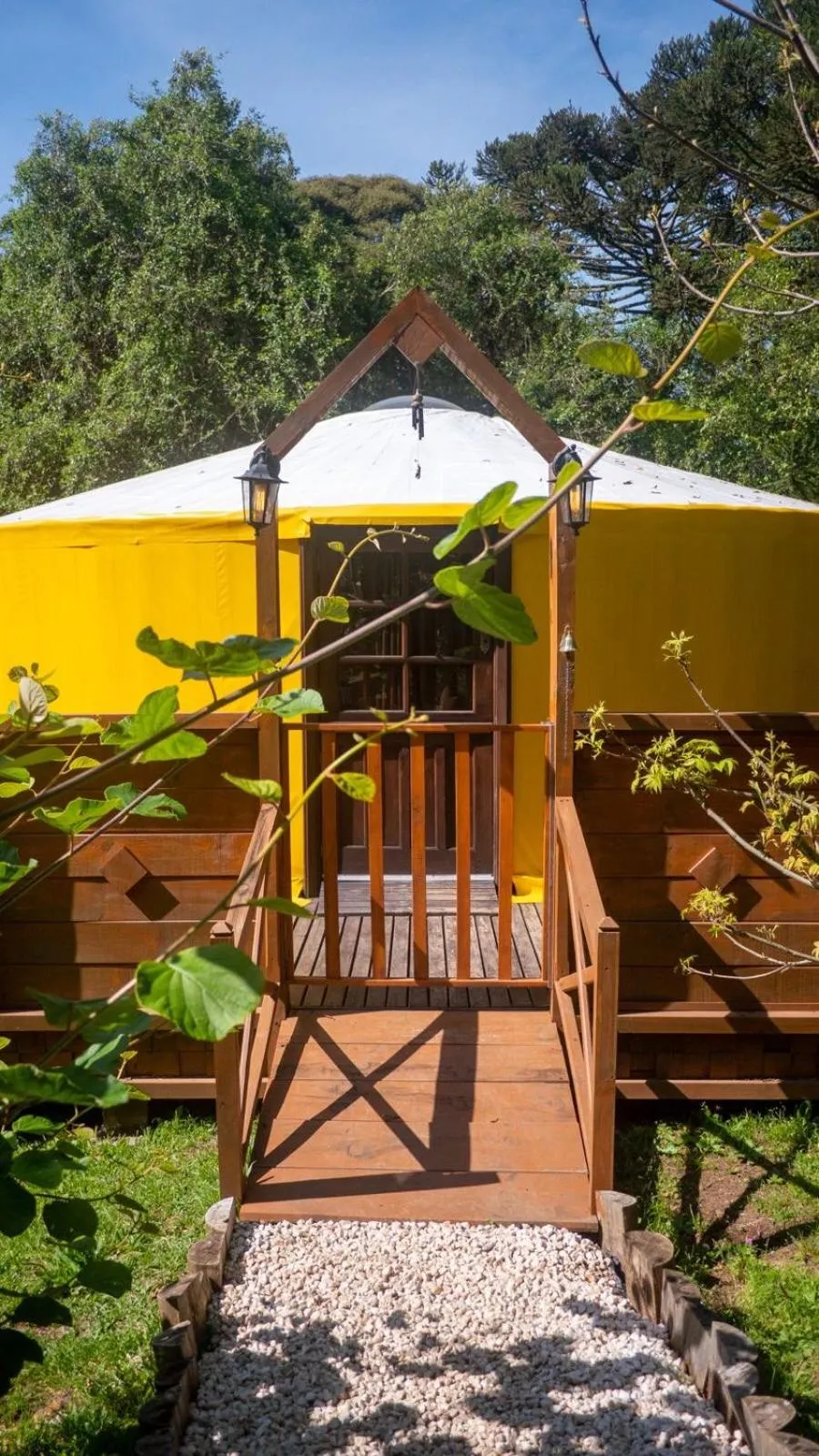 Glamping montain experience