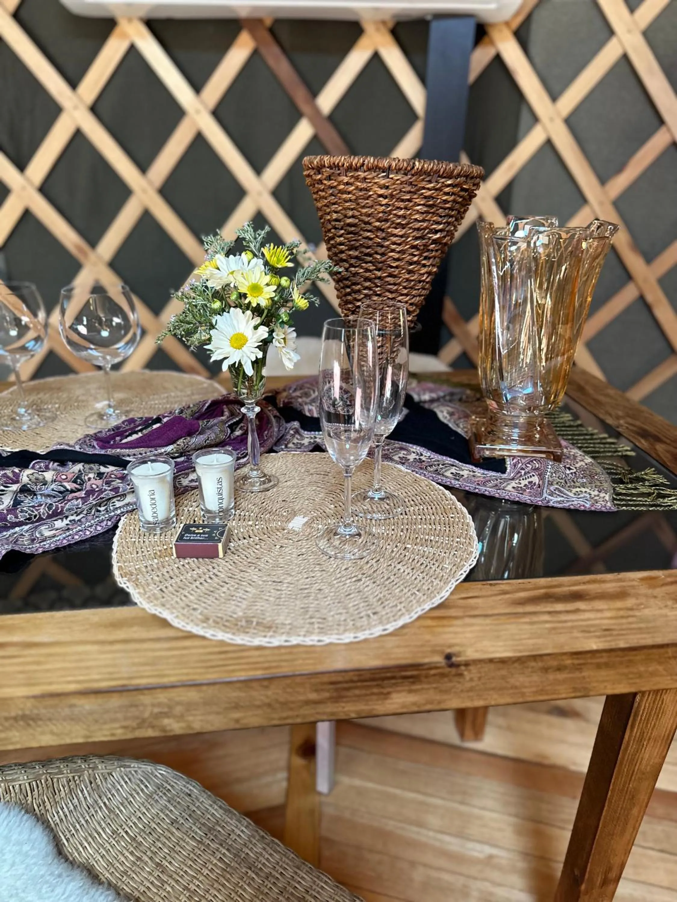 Glamping montain experience