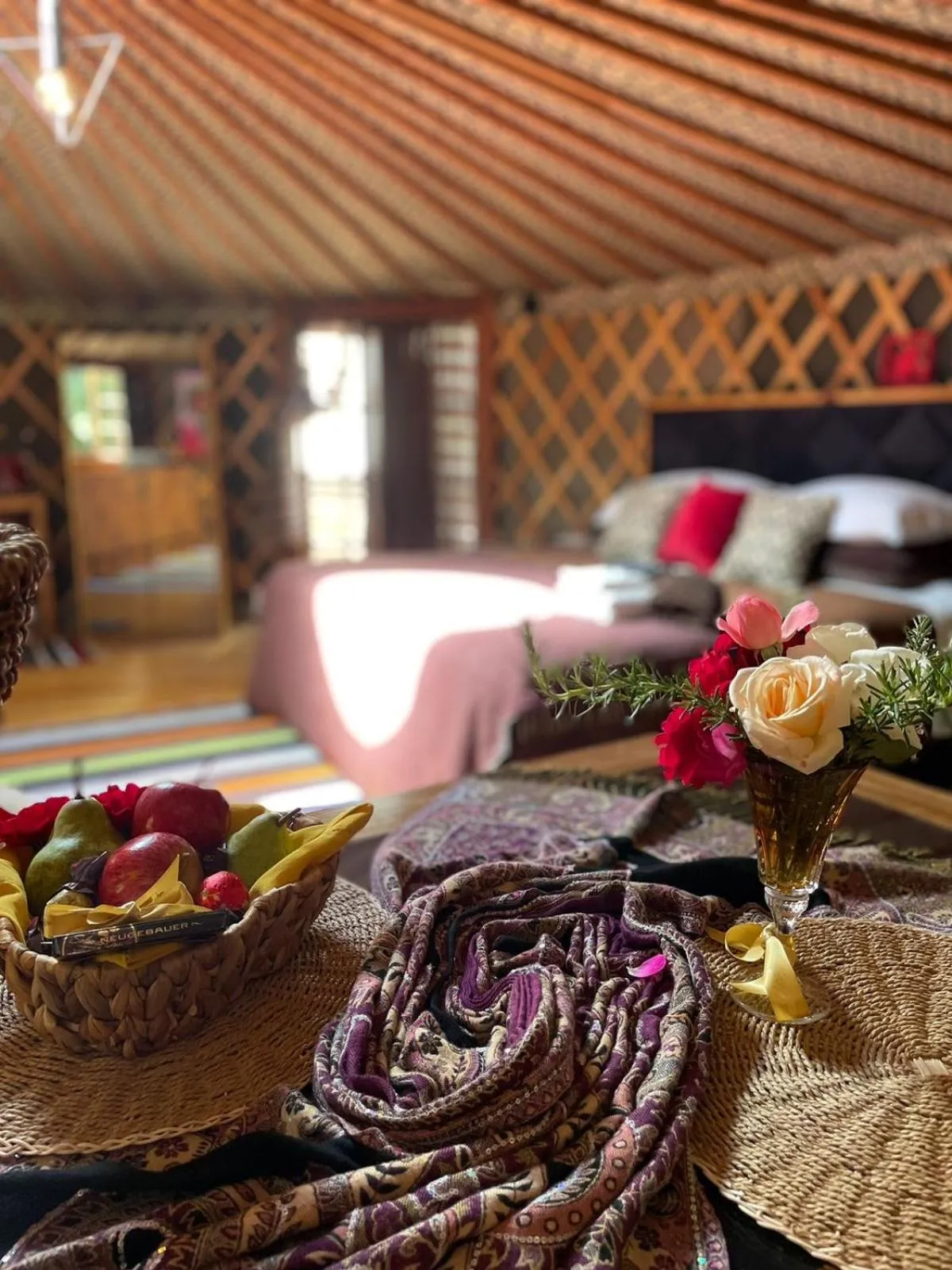 Glamping montain experience