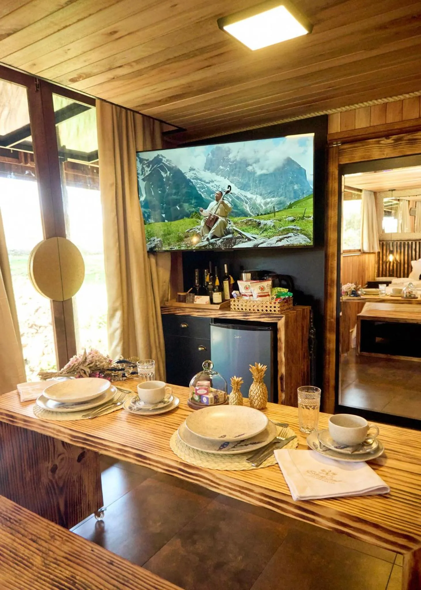 Glamping montain experience