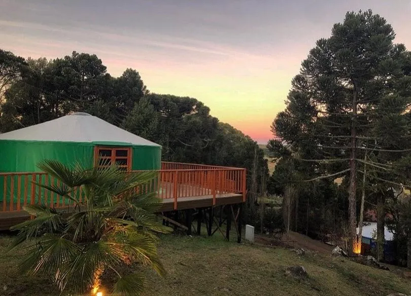 Property building in Glamping montain experience