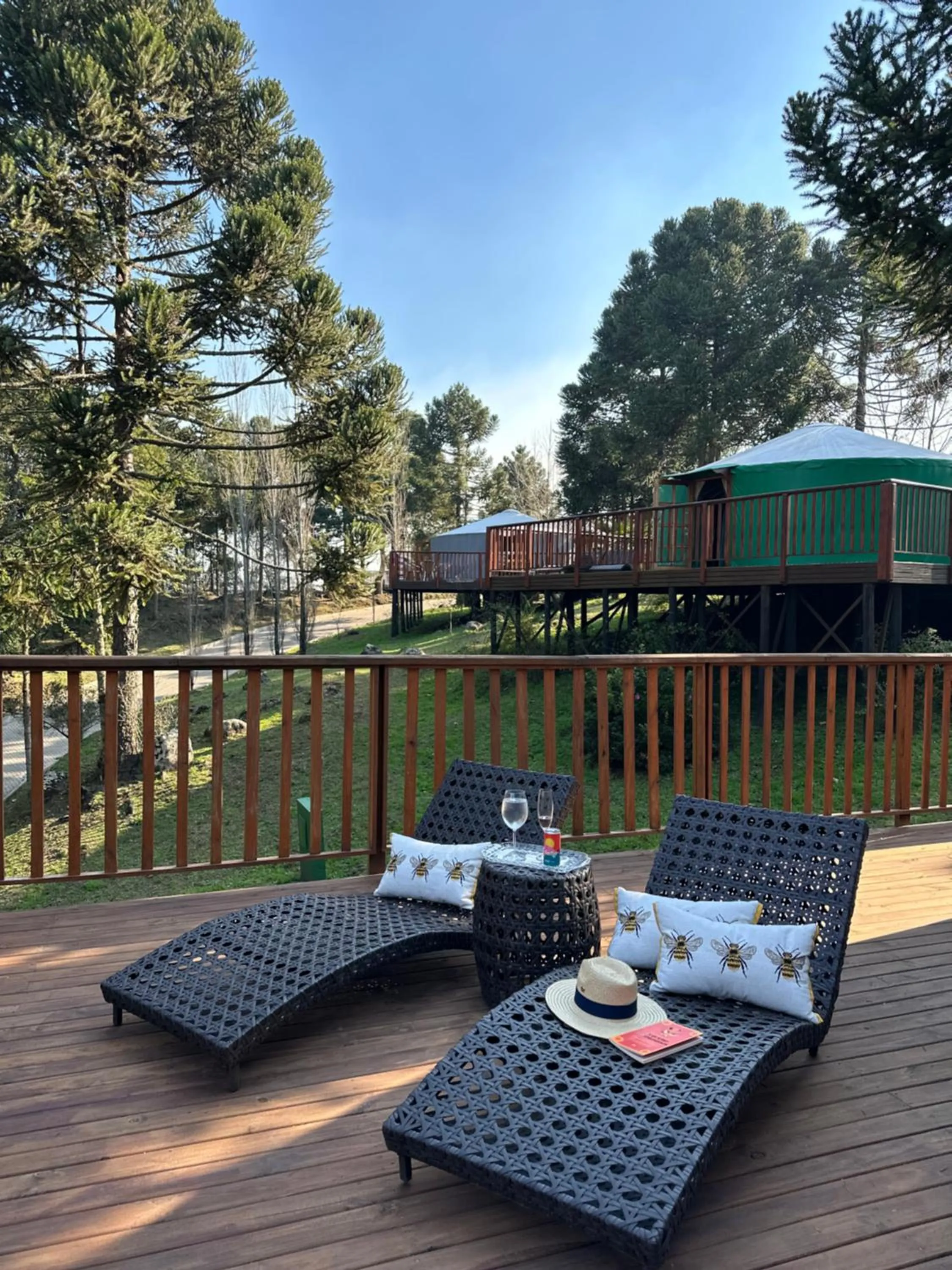 Glamping montain experience