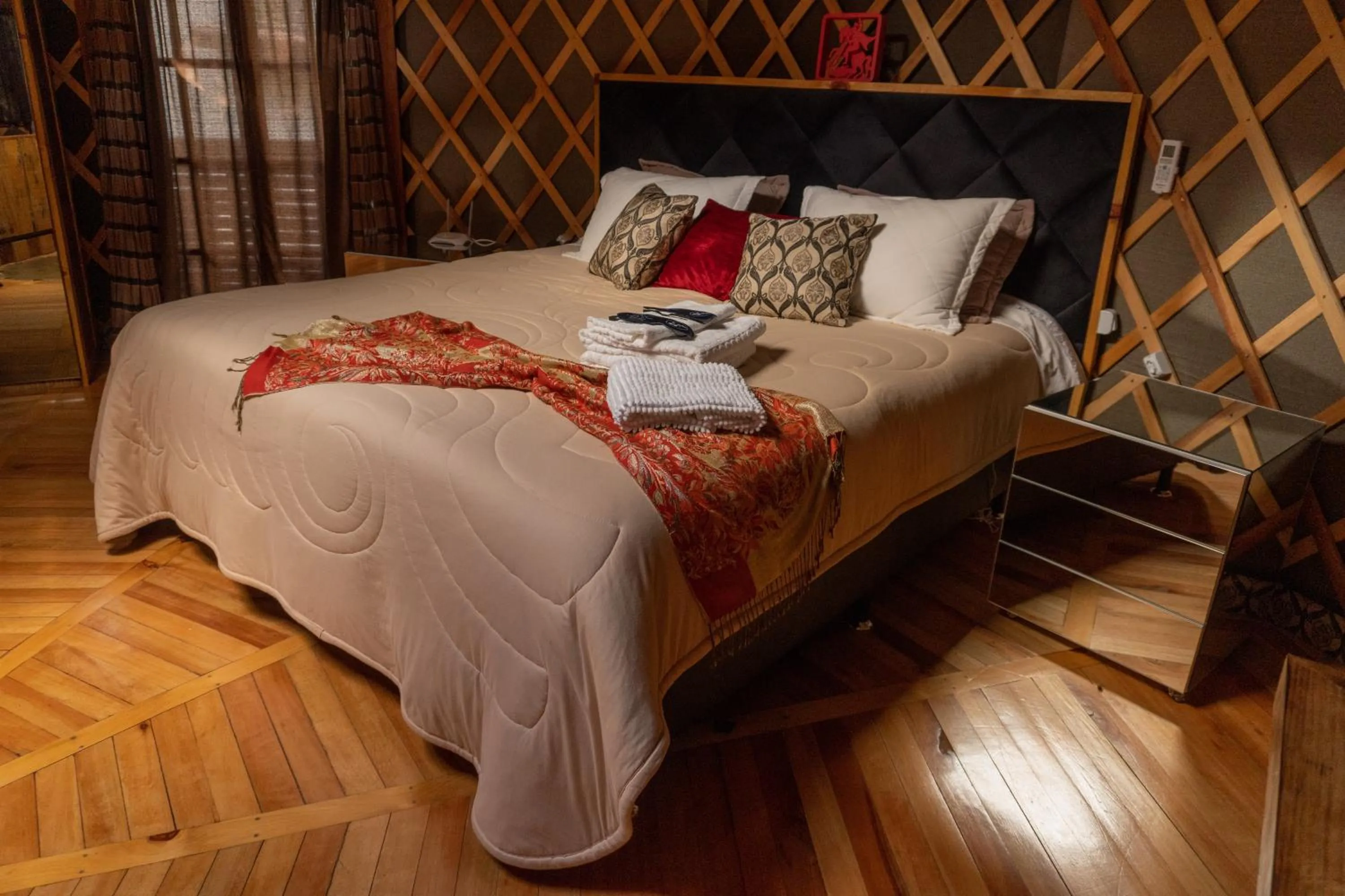 Bed in Glamping montain experience