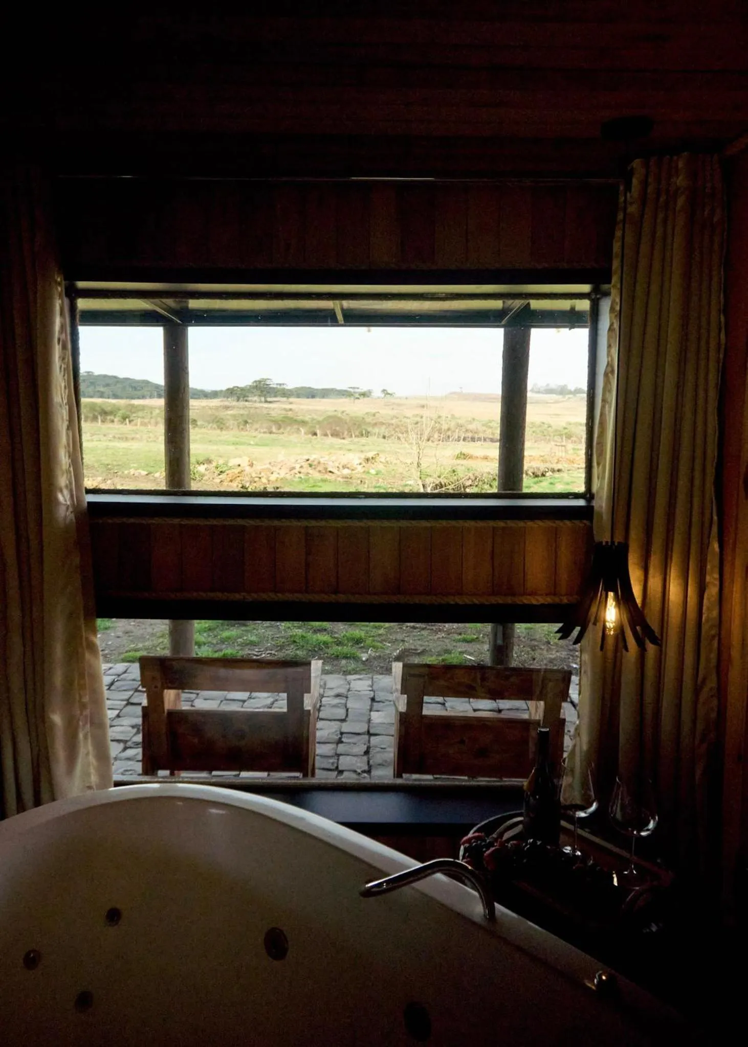 Natural landscape, Bed in Glamping montain experience