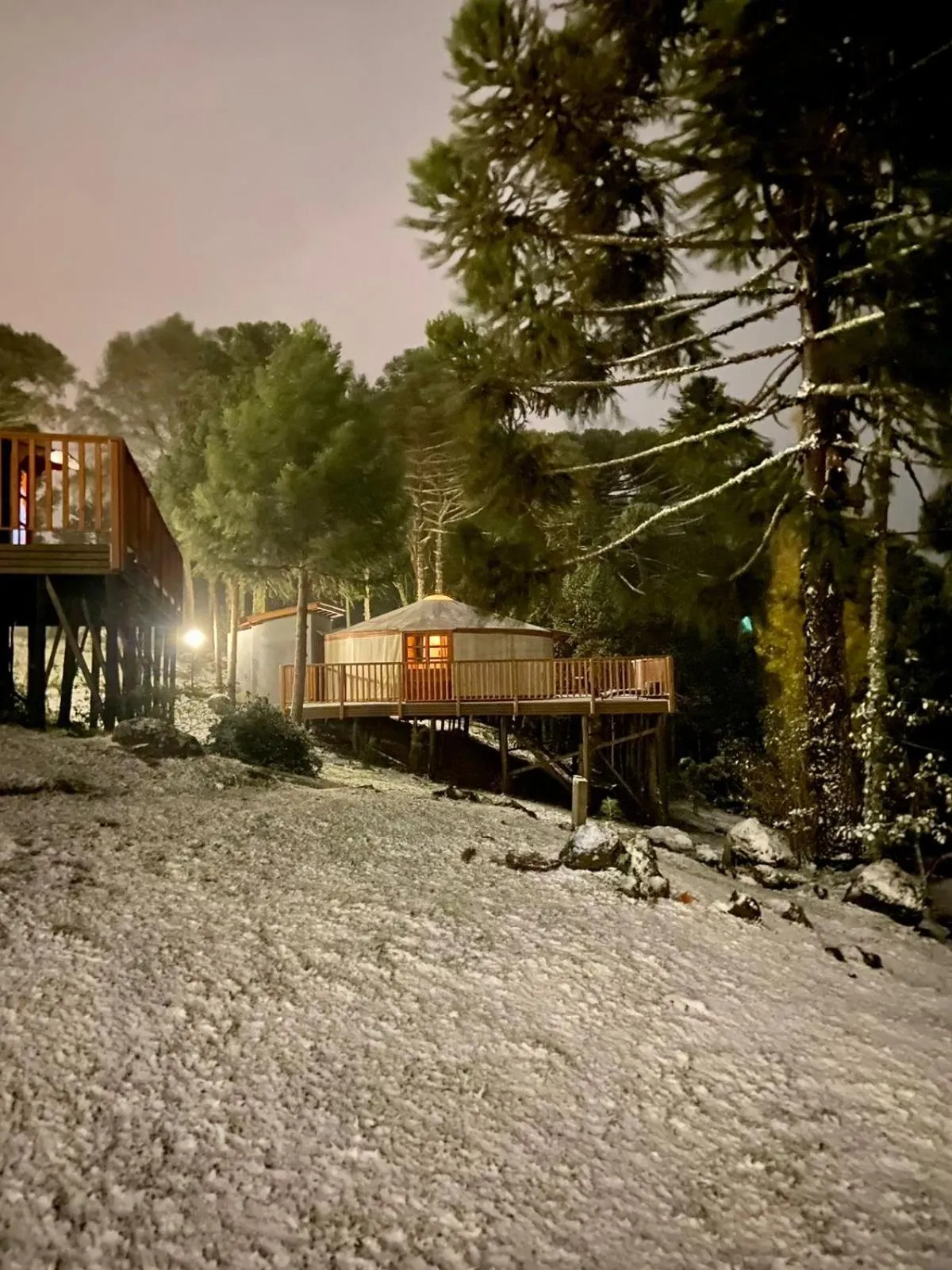 Glamping montain experience