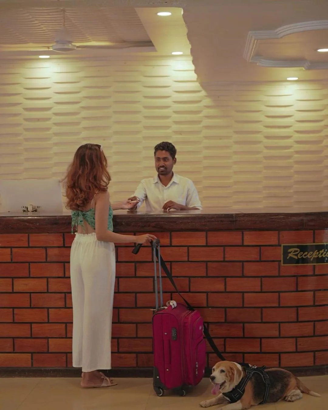 Lobby or reception in Bambolim Beach Resort