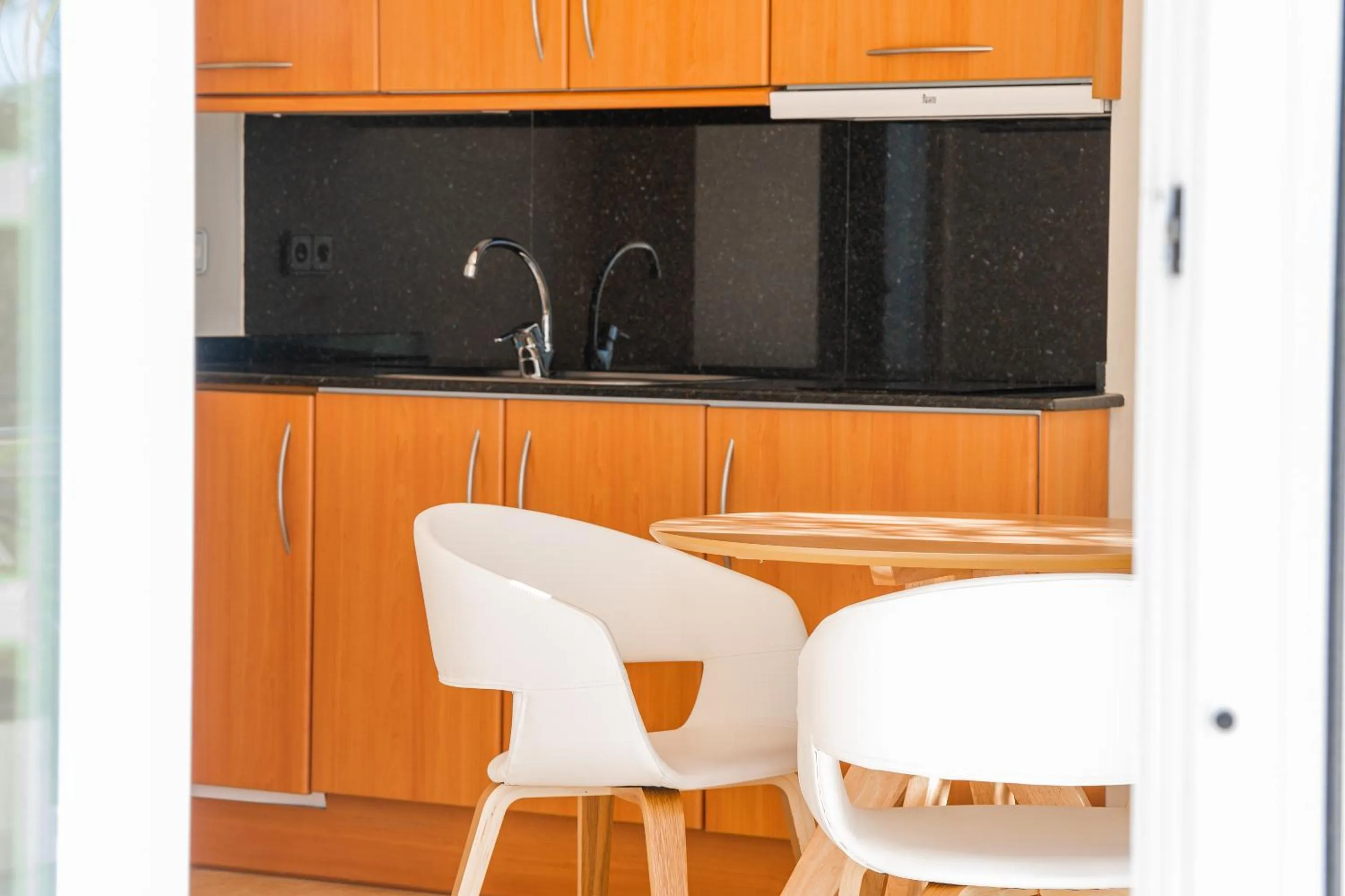 Kitchen or kitchenette in MAREA Hotel