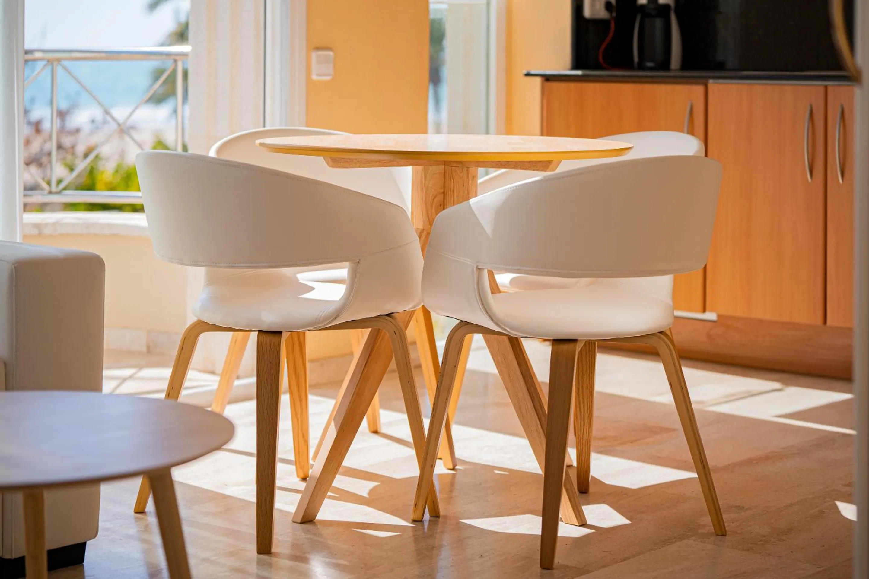 Kitchen or kitchenette in MAREA Hotel